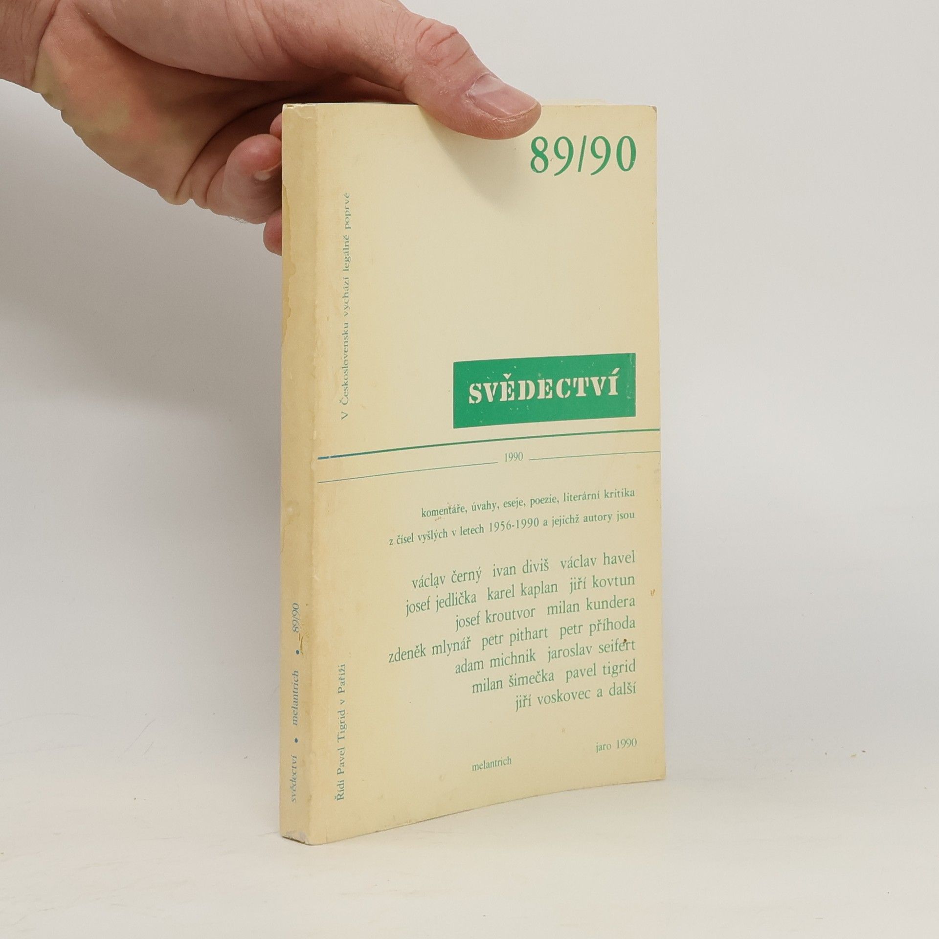 Autorenkollektiv Svědectví 89/90