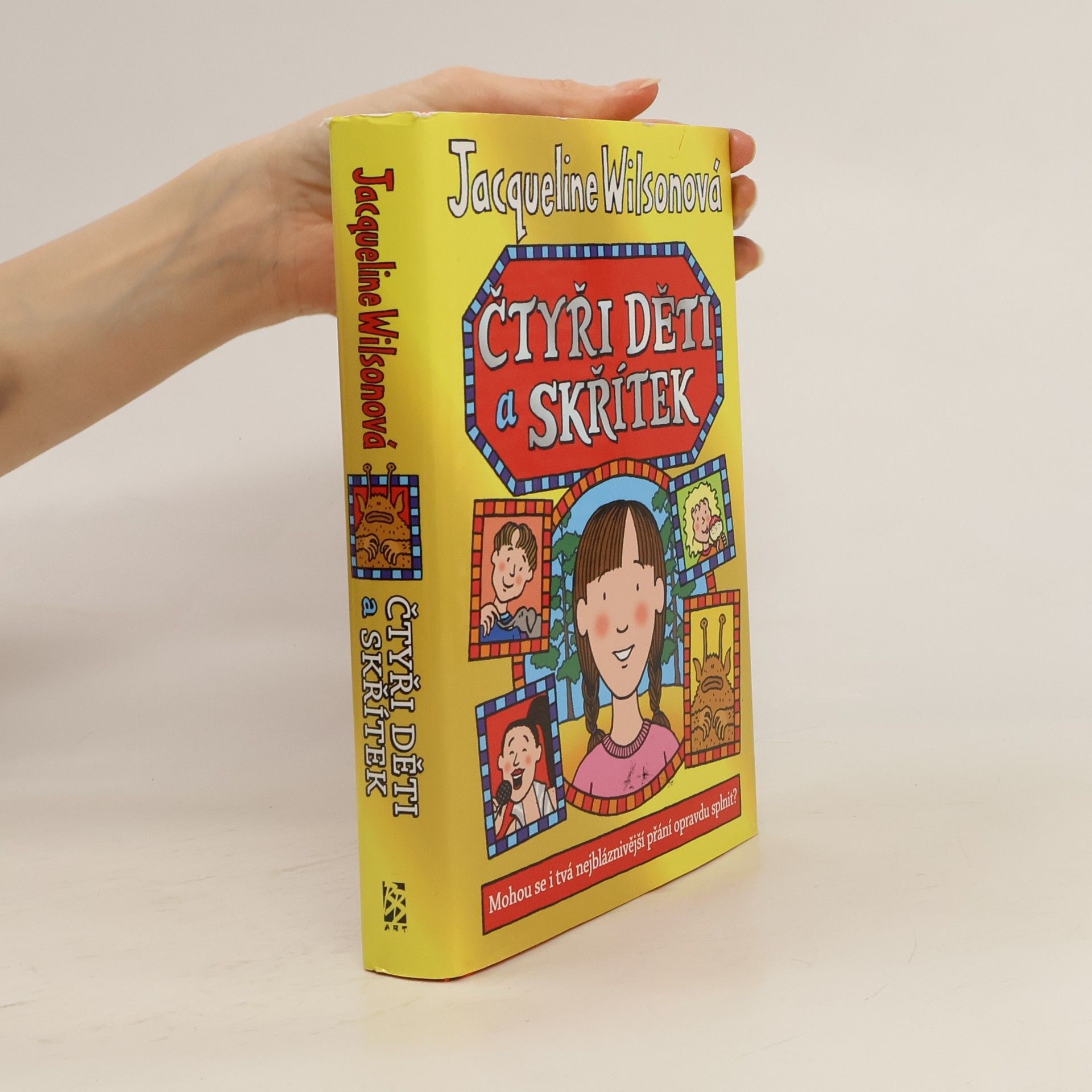 Jacqueline Wilson Čtyři děti a skřítek