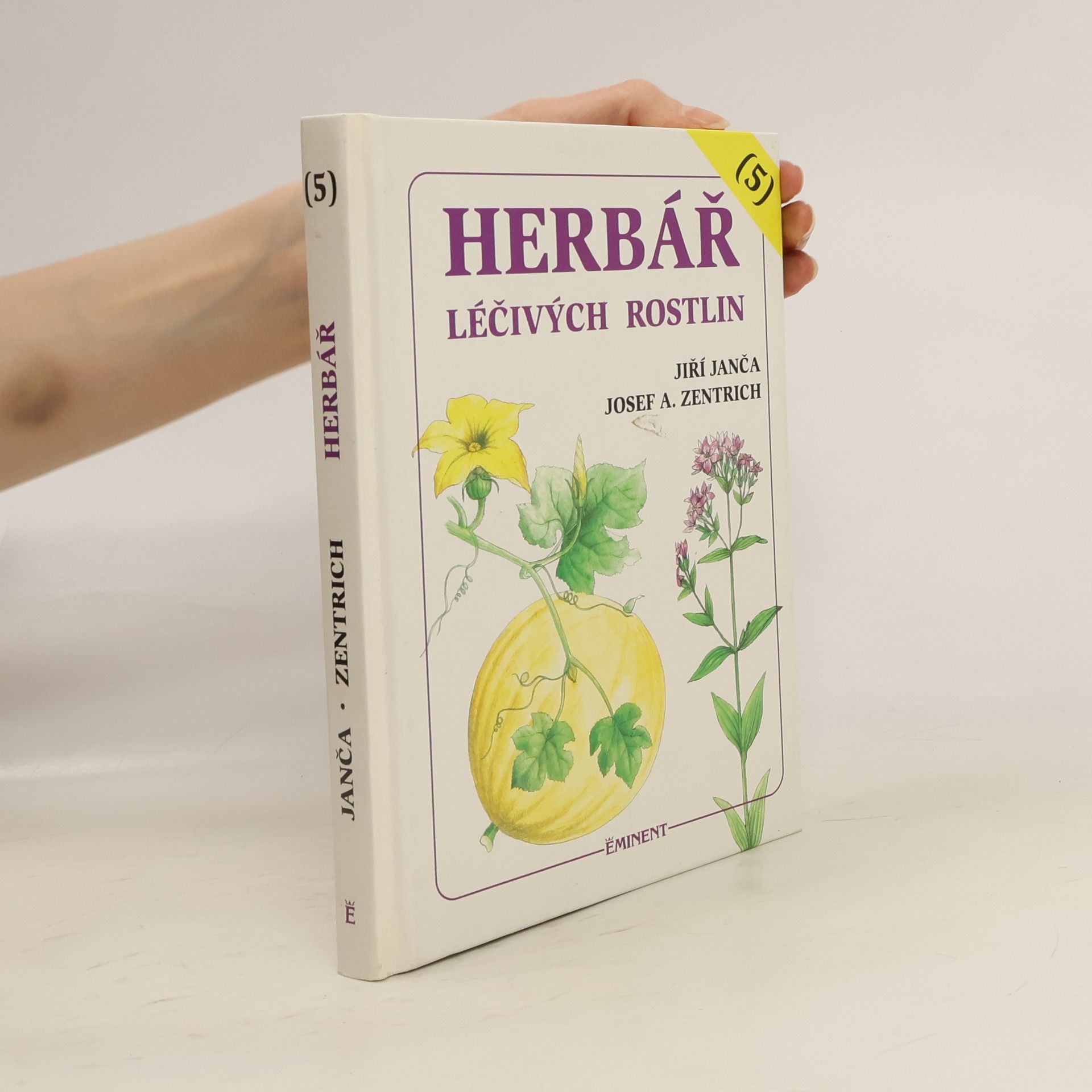 Josef Antonín Zentrich Herbář léčivých rostlin. 5. díl