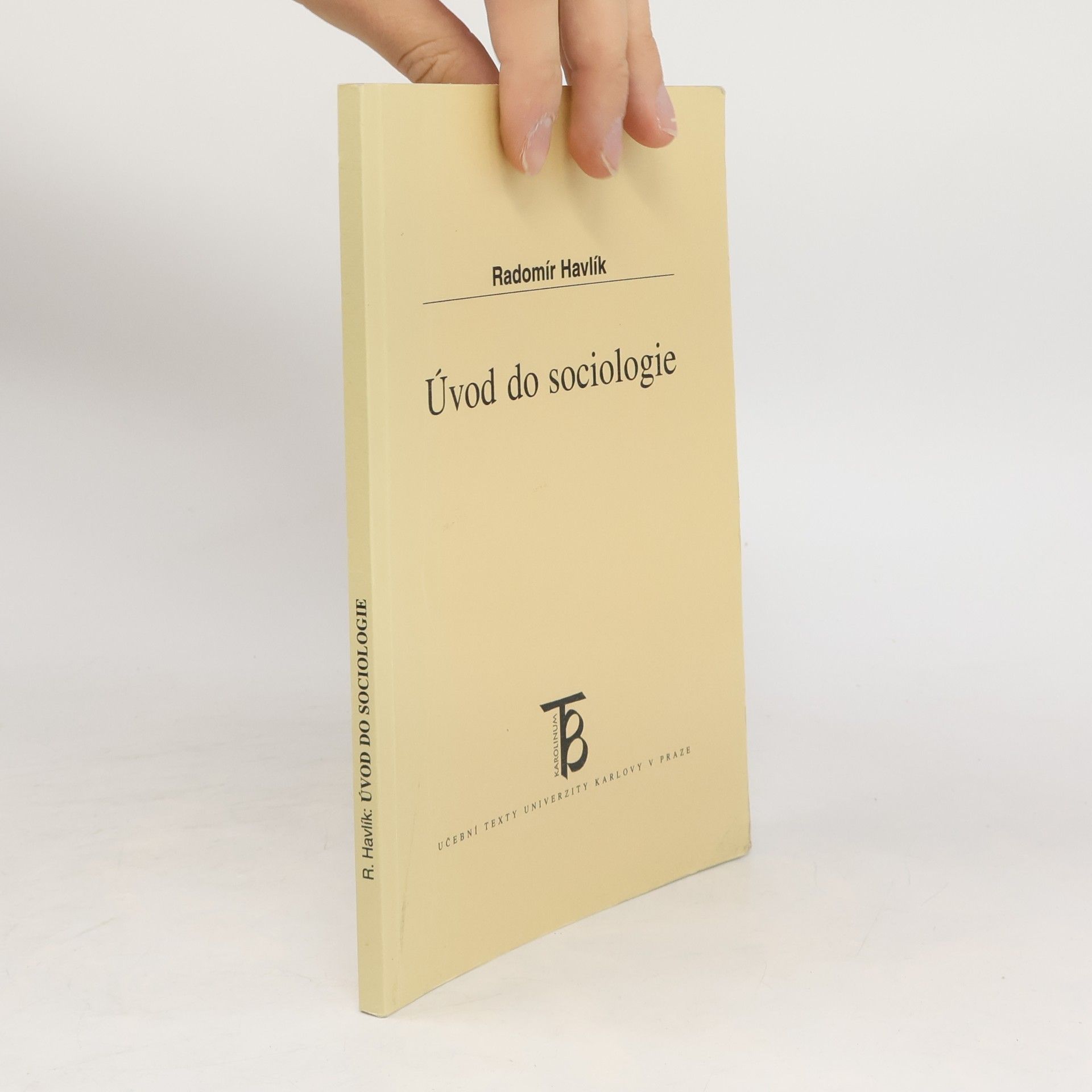 Radomír Havlík Úvod do sociologie