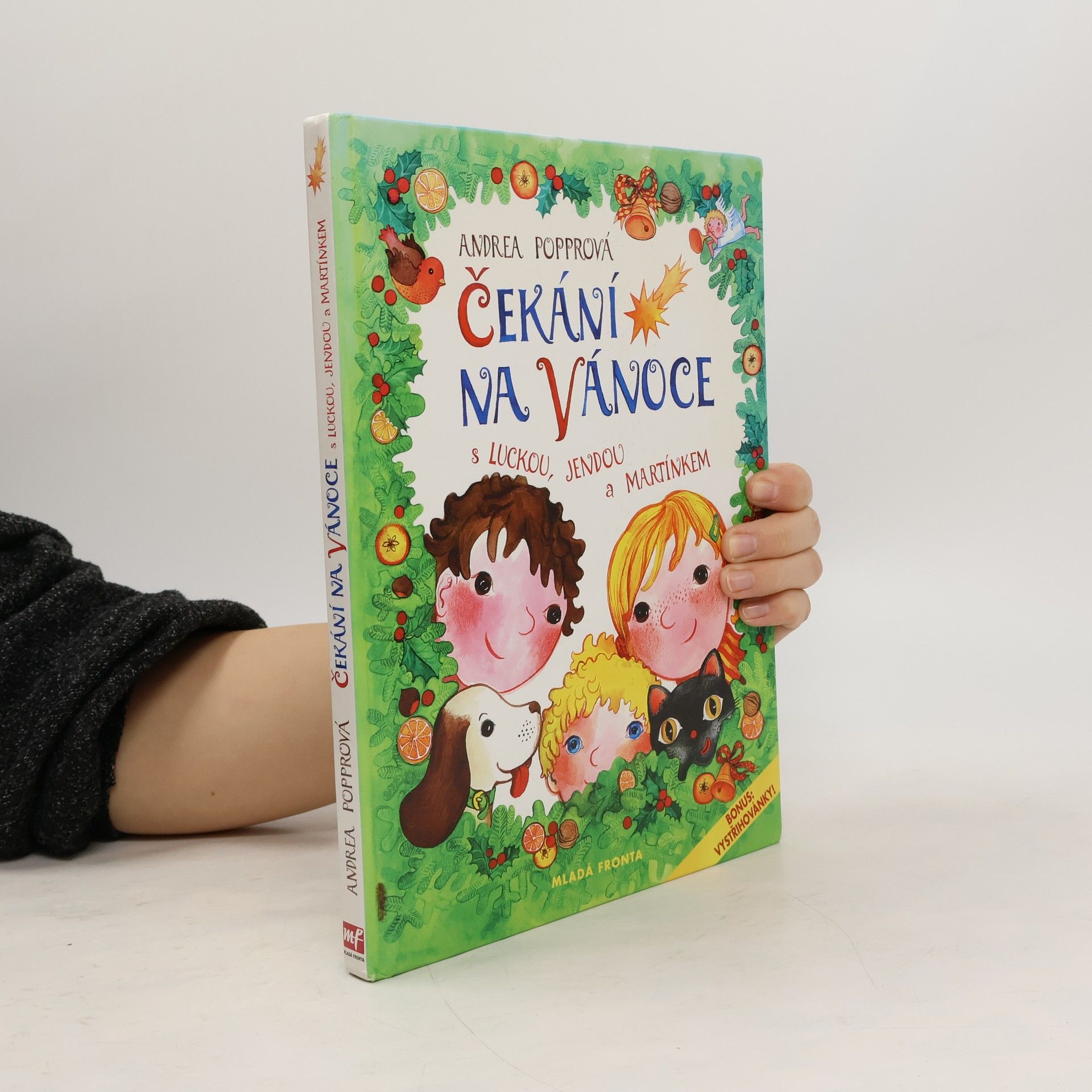 Andrea Popprová Čekání na Vánoce s Luckou, Jendou a Martínkem