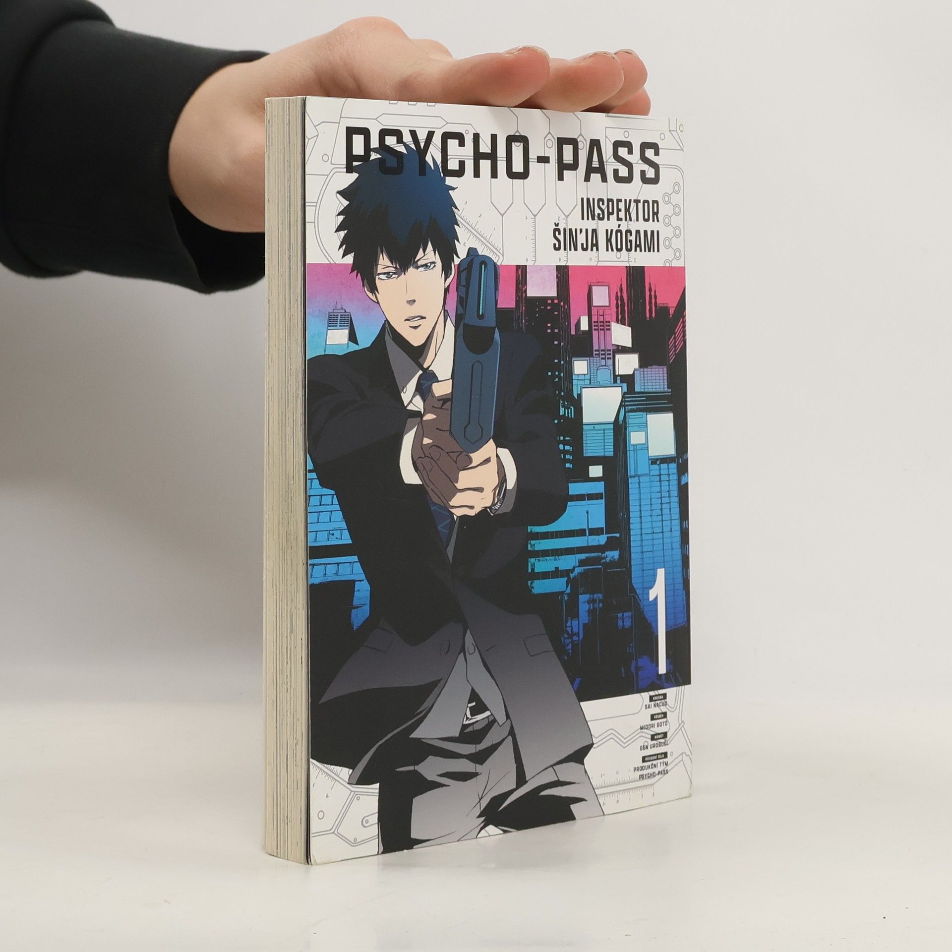 Natsuo Sai Psycho-pass 1. Inspektor Šin'ja Kógami