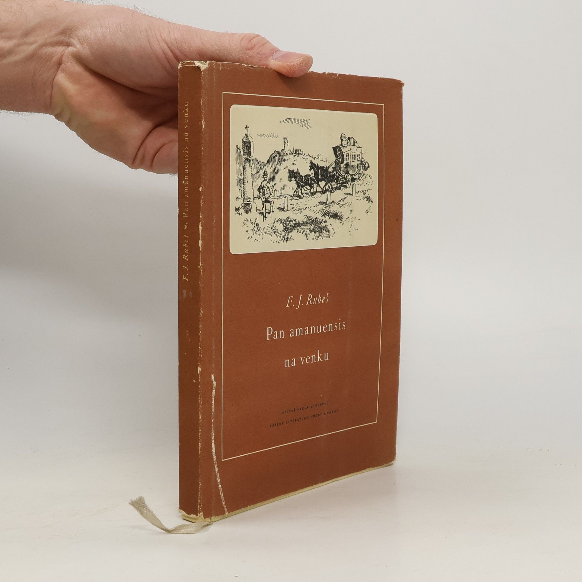 František Jaromír Rubeš Pan Amanuensis na venku