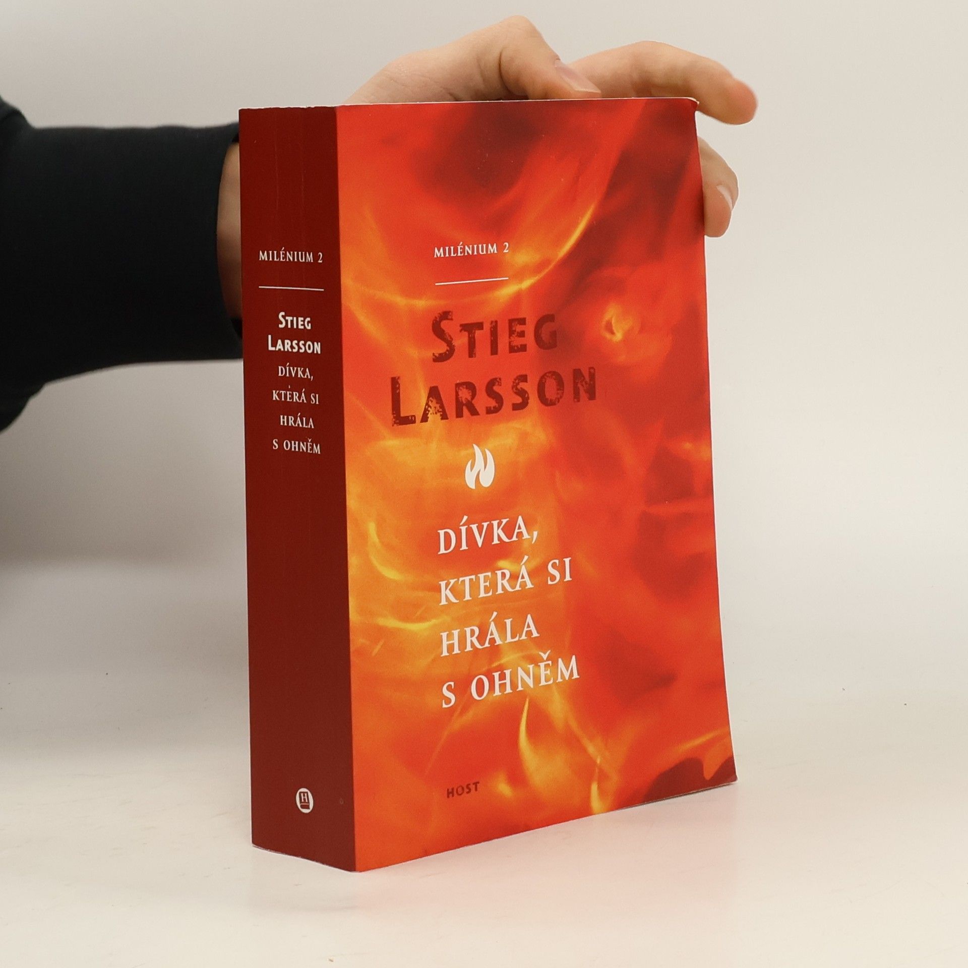 Stieg Larsson Dívka, která si hrála s ohněm
