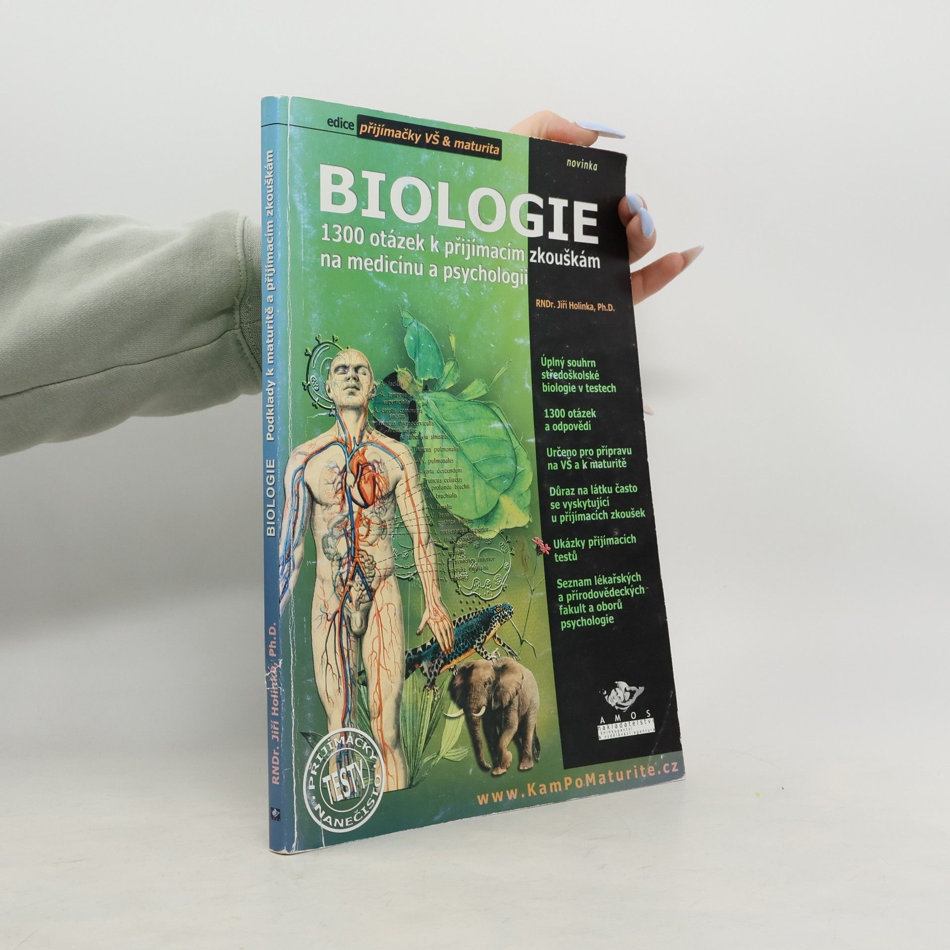 Biologie: 1300 otázek k přijímacím zkouškám na medicínu a psychologii