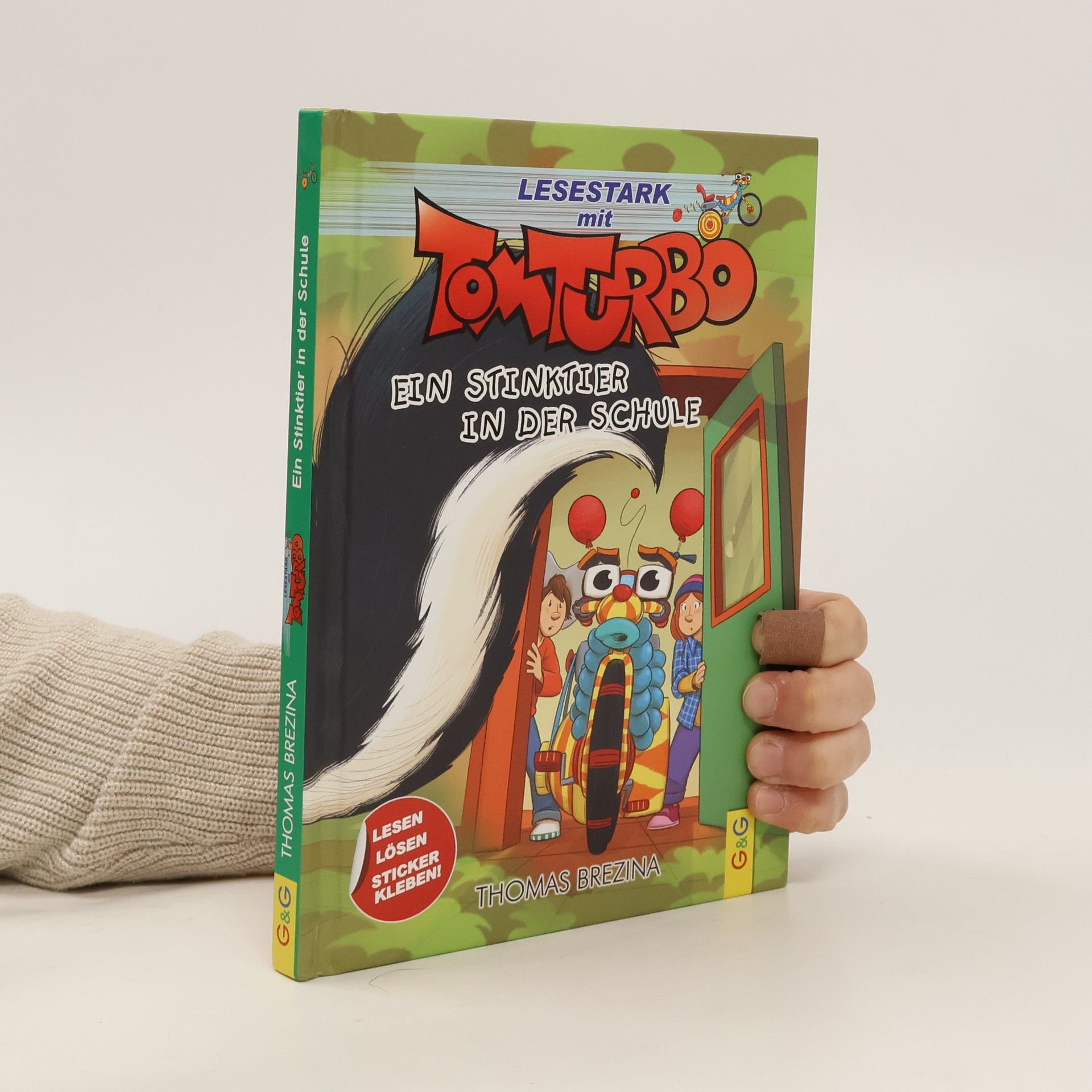 Thomas Brezina Tom Turbo - Lesestark - Ein Stinktier in der Schule