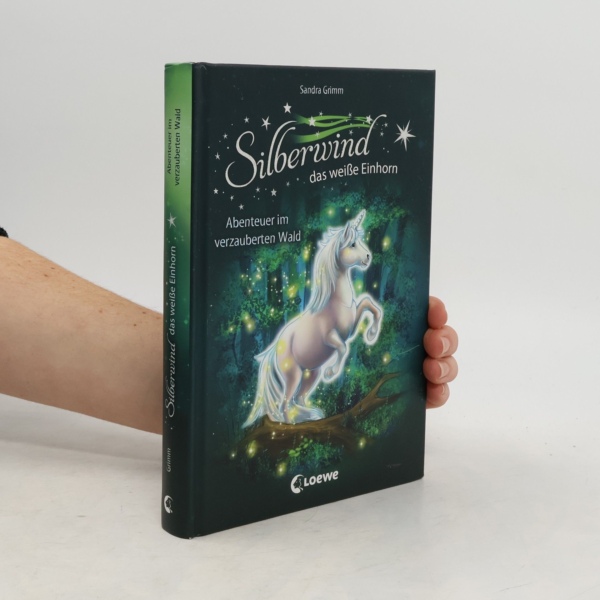 Sandra Grimm Silberwind, das weiße Einhorn (Band 5-6) - Abenteuer im verzauberten Wald
