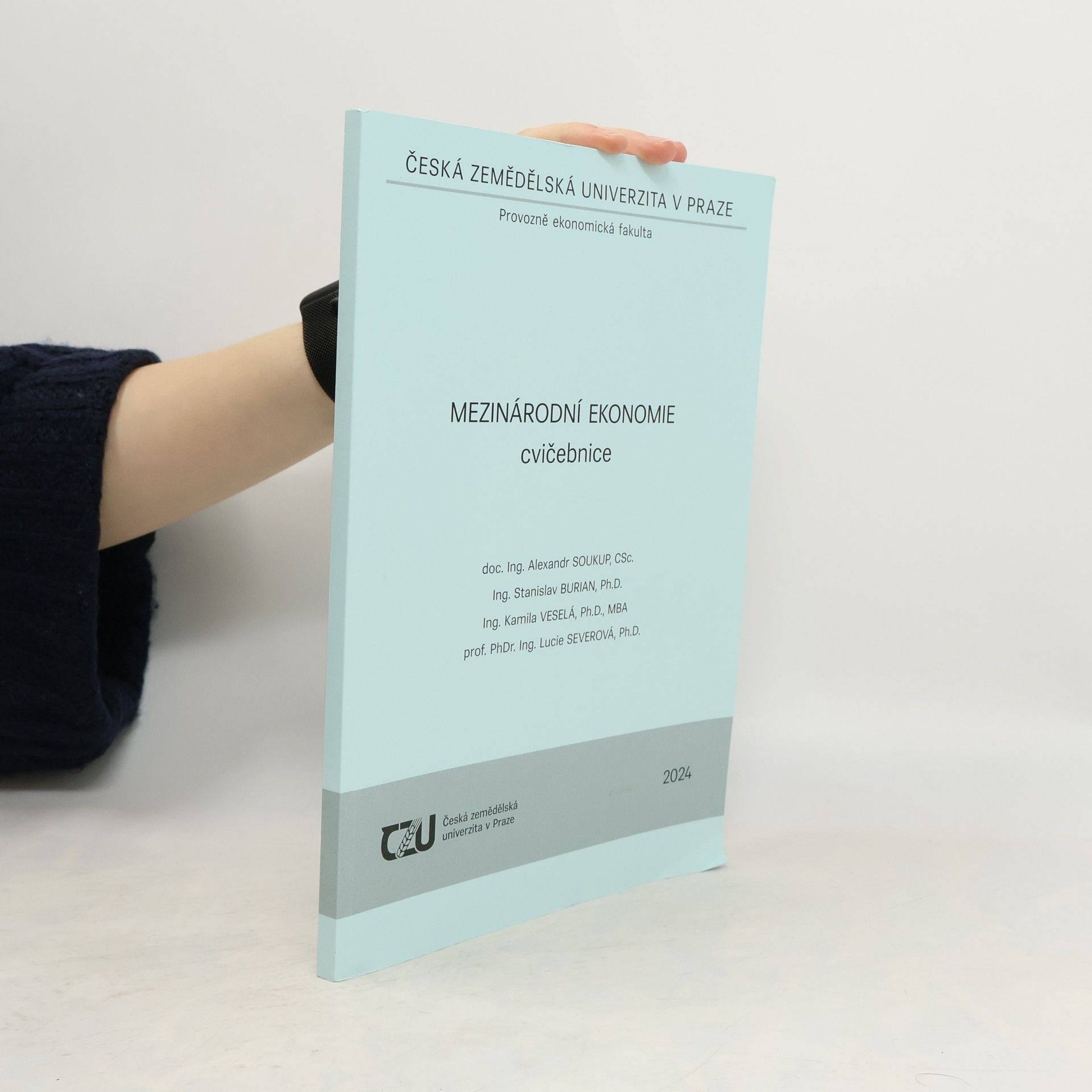 Alexandr Soukup Mezinárodní ekonomie. Cvičebnice