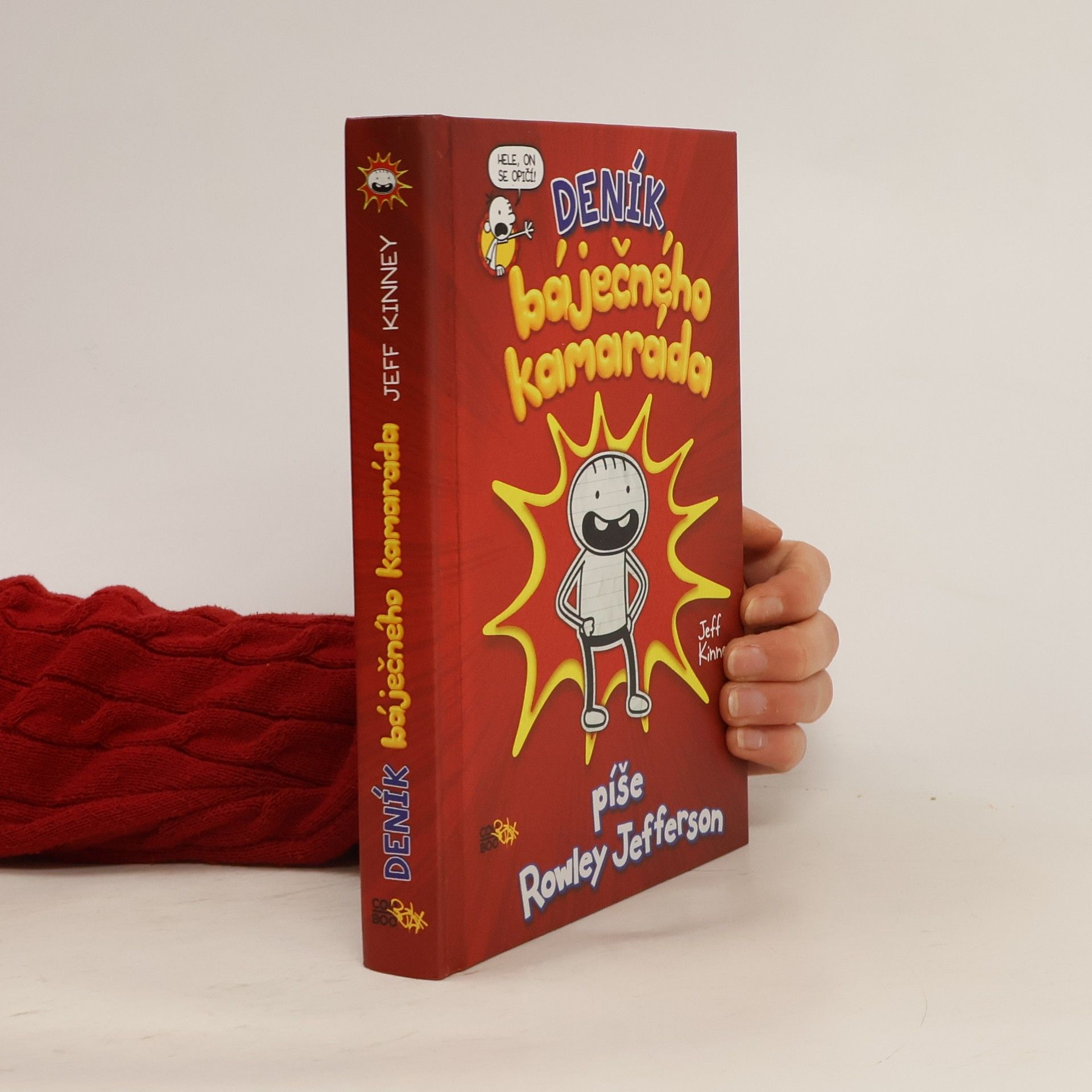 Jeff Kinney Deník báječného kamaráda. Píše Rowley Jefferson