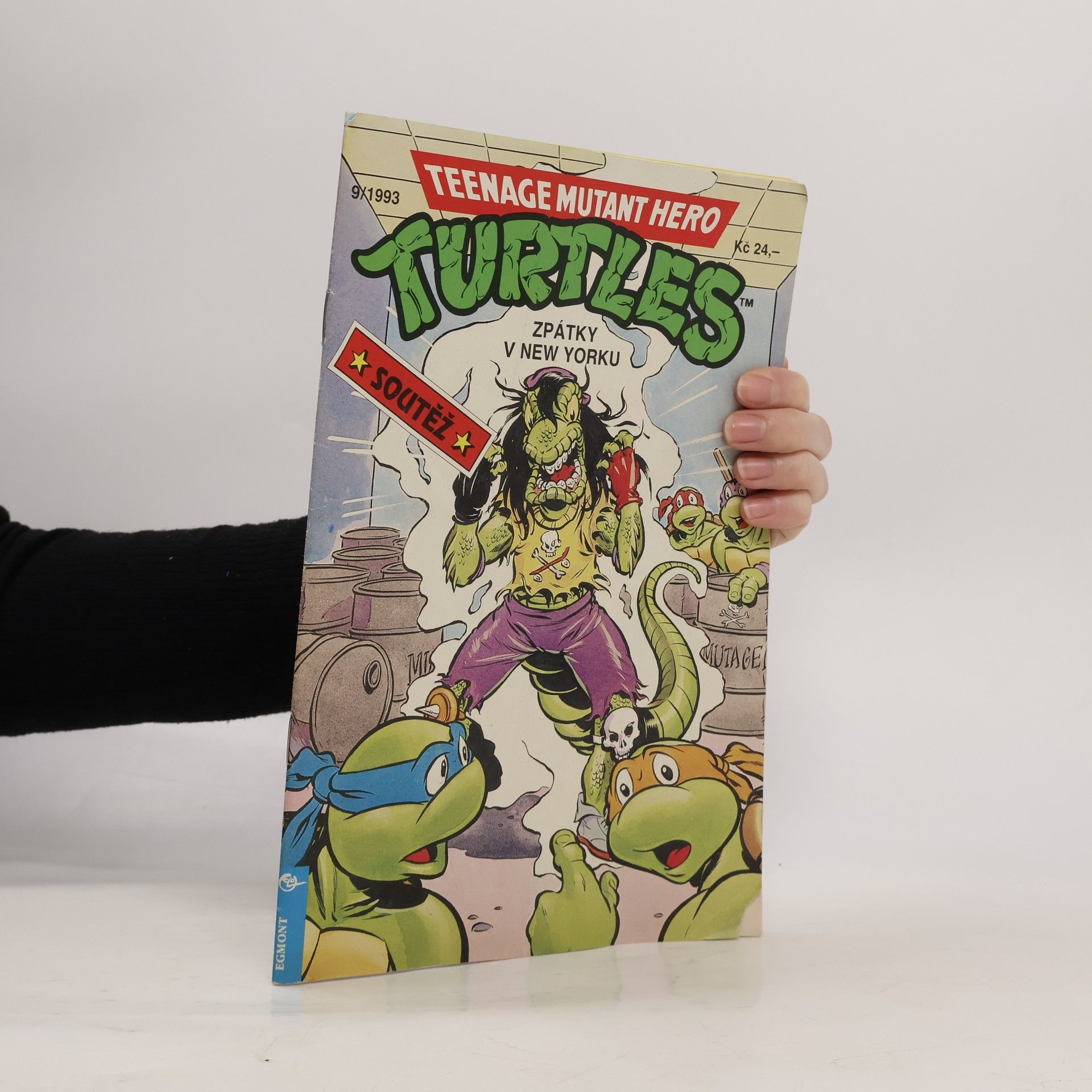 Kolektív autorov Teenage mutant hero Turtles 9/1993 Zpátky v New Yorku