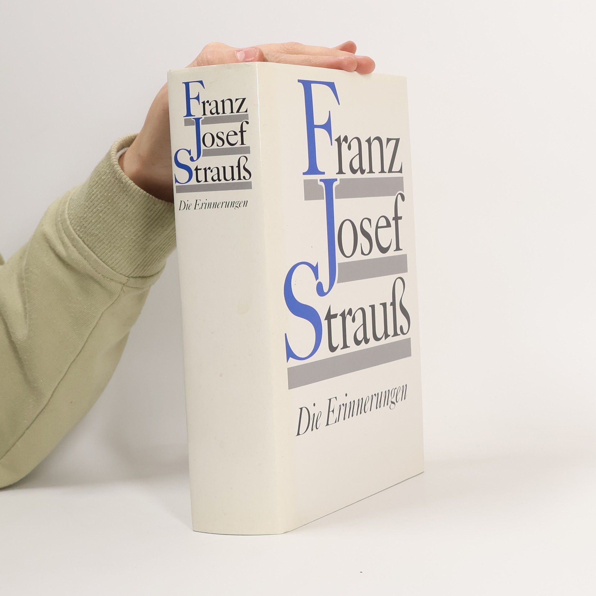 Franz Josef Strauß Die Erinnerungen