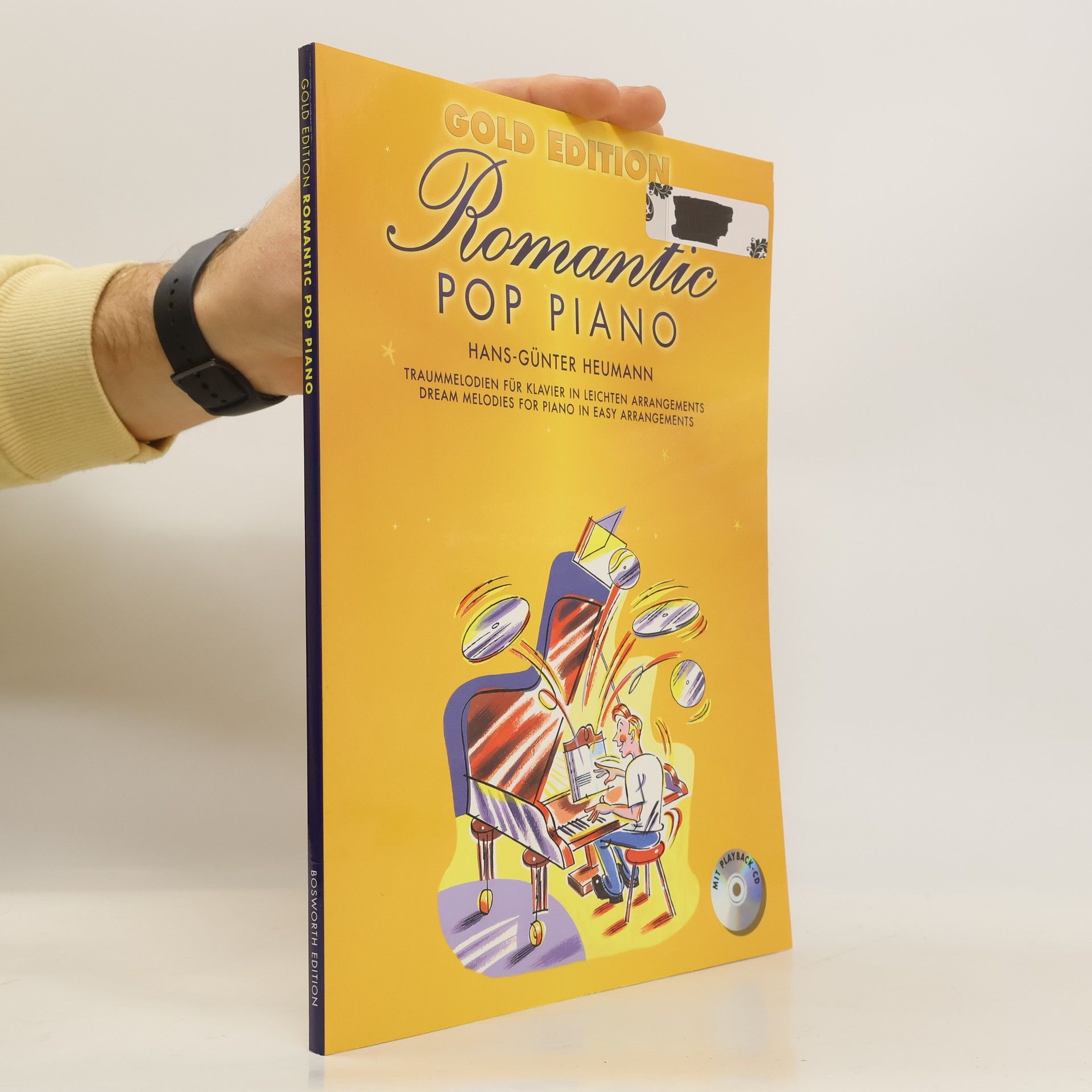 Hans-Günter Heumann Gold Edition Romantic Pop Piano - Mit Playback-CD