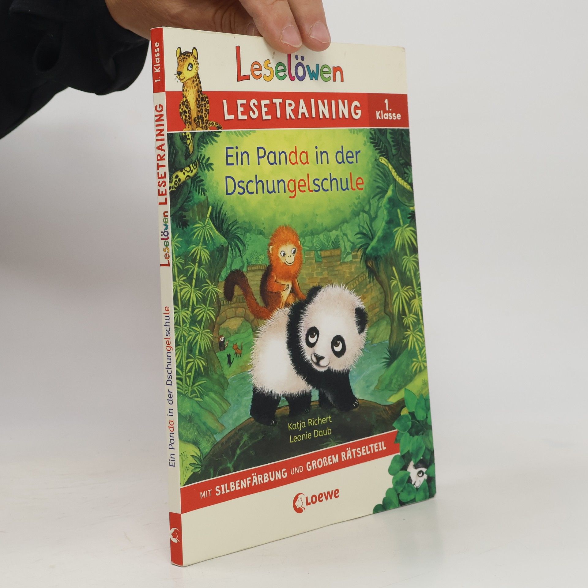 Leselöwen Lesetraining 1. Klasse - Ein Panda in der Dschungelschule