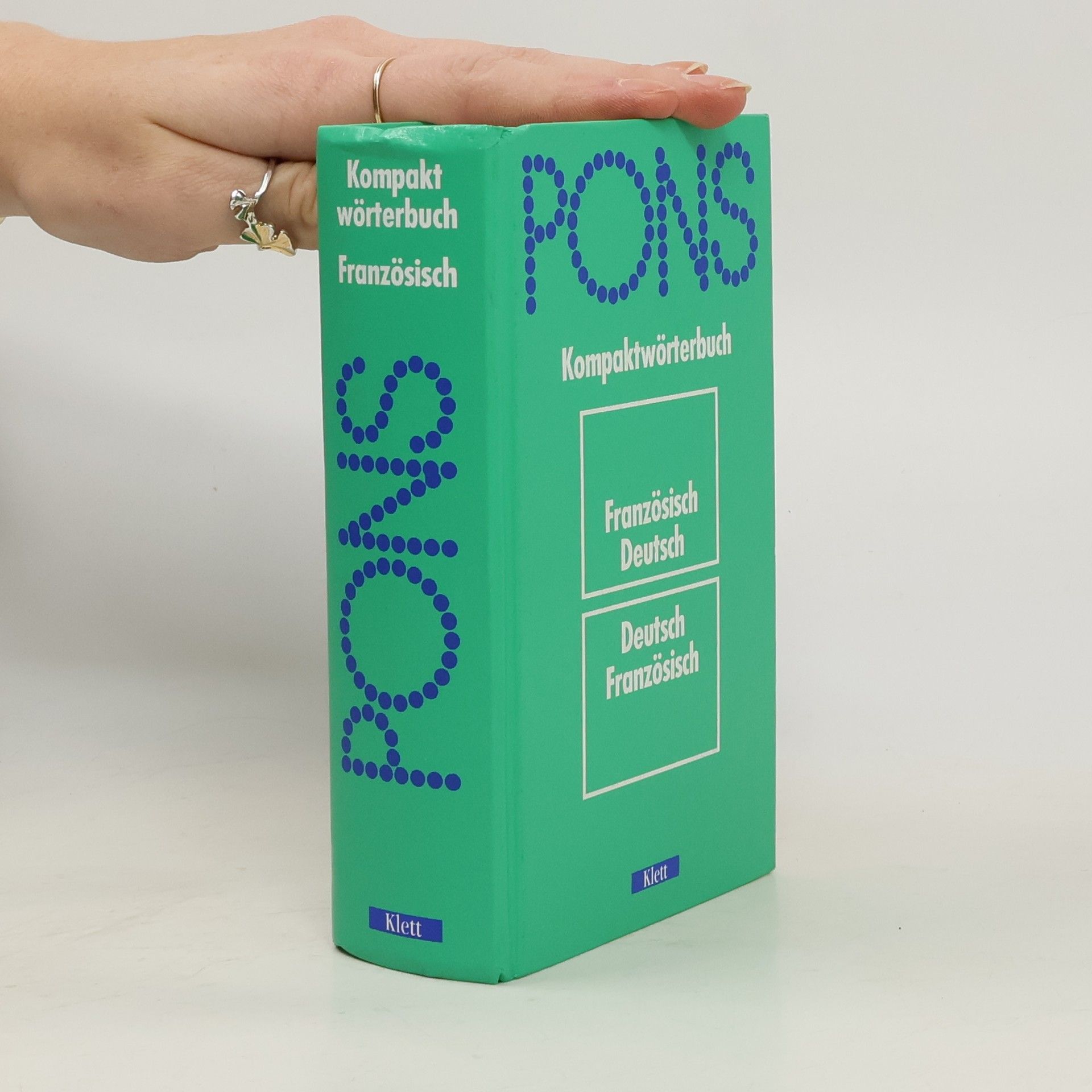 Erich Weiss PONS Kompaktwörterbuch. Französisch-Deutsch, Deutsch-Französisch