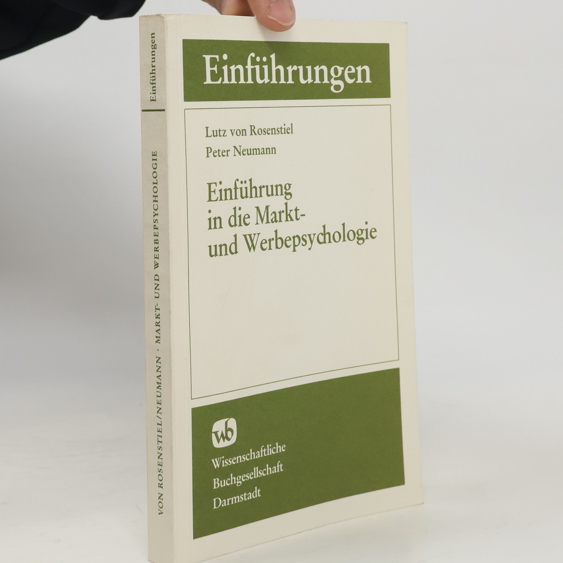 Lutz von Rosenstiel Einführung in die Markt- und Werbepsychologie