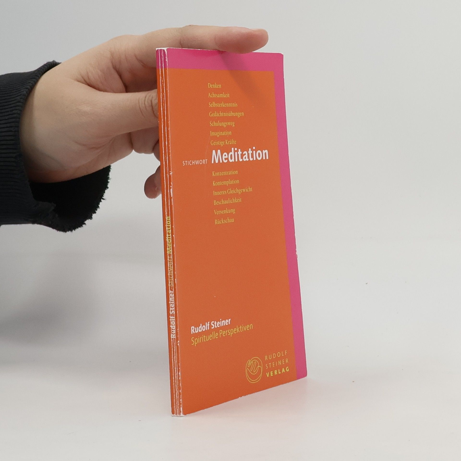 Rudolf Steiner Stichwort Meditation