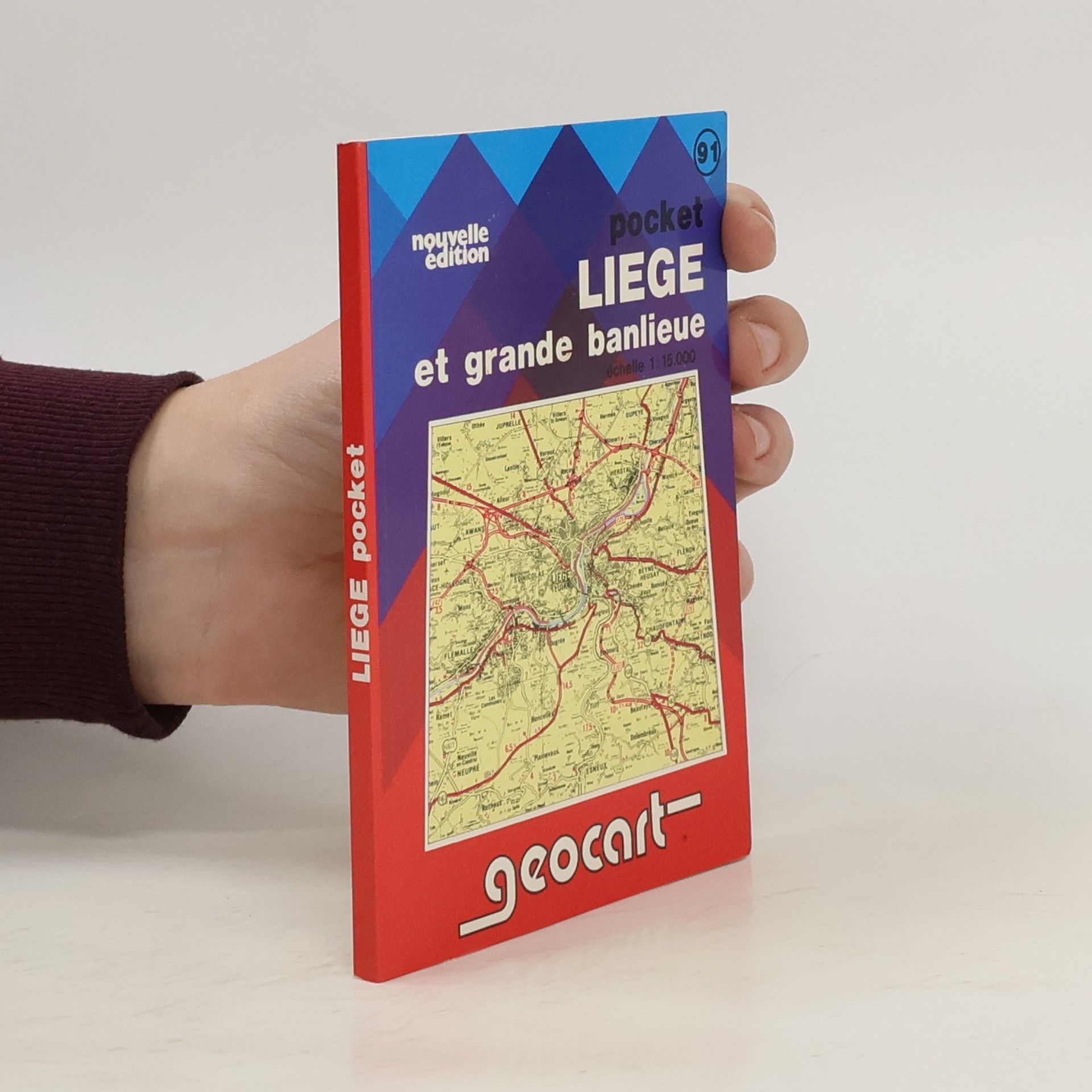 Geocart Pocket - 91: Liège et grande banlieue