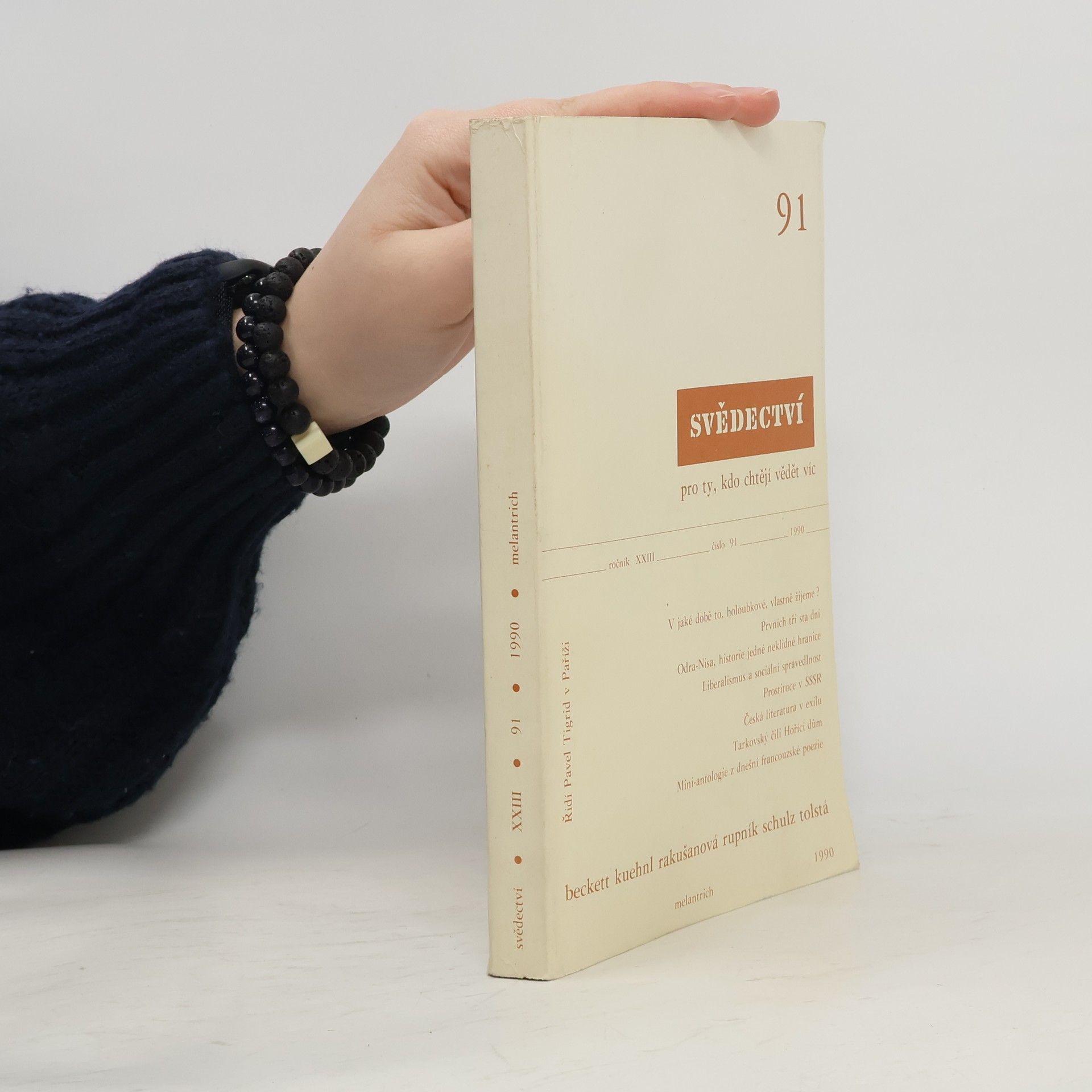 Pavel Tigrid Svědectví 91 pro ty, kdo chtějí vědět víc