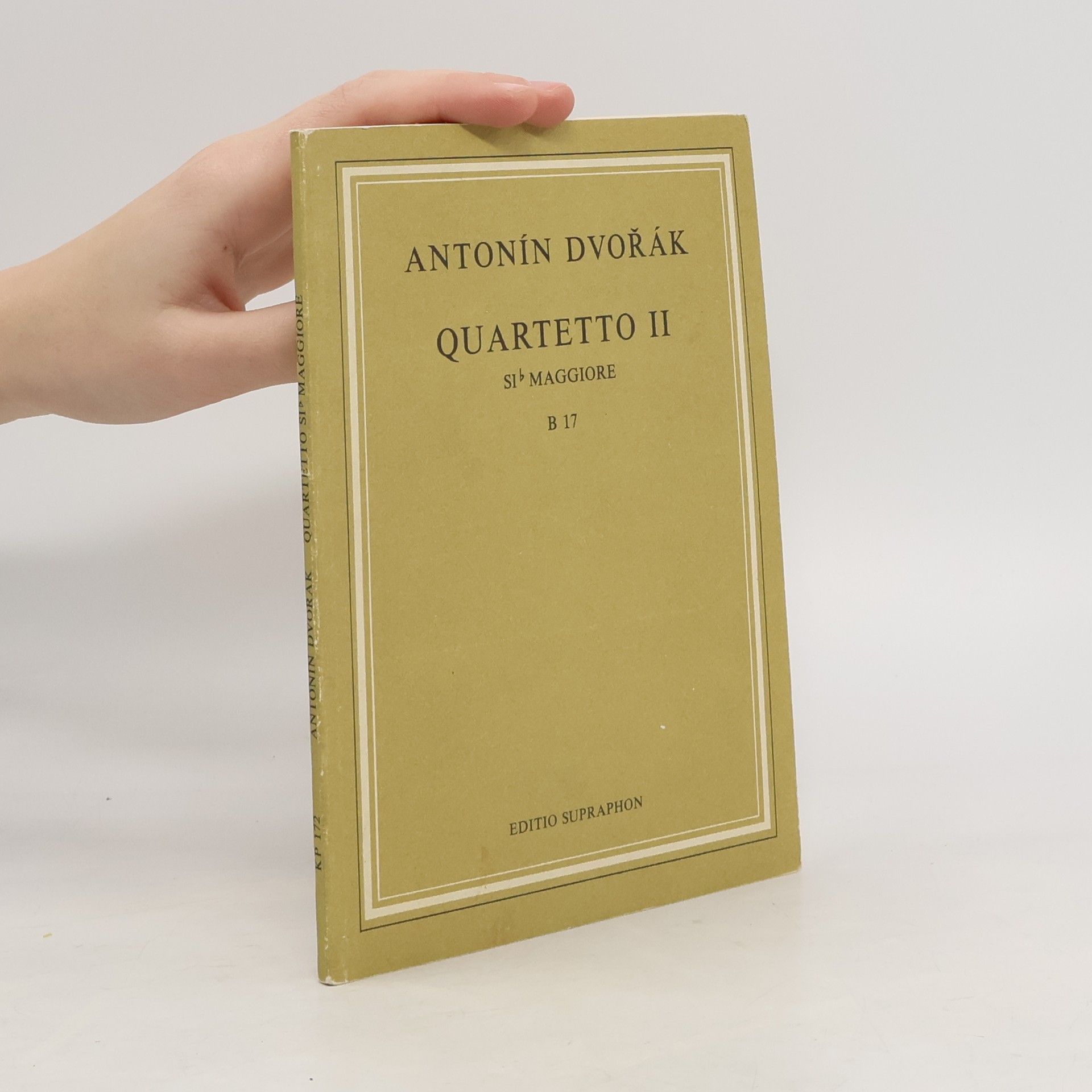 Antonín Dvořák Smyčcový kvartet B-Dur