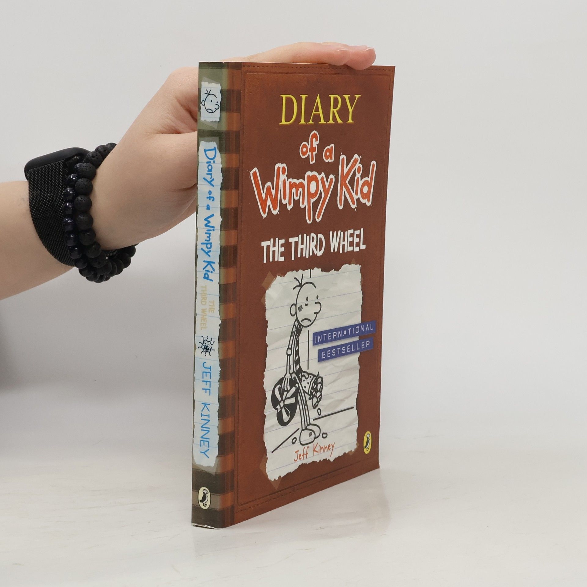 Jeff Kinney Diary of a wimpy kid. The third wheel