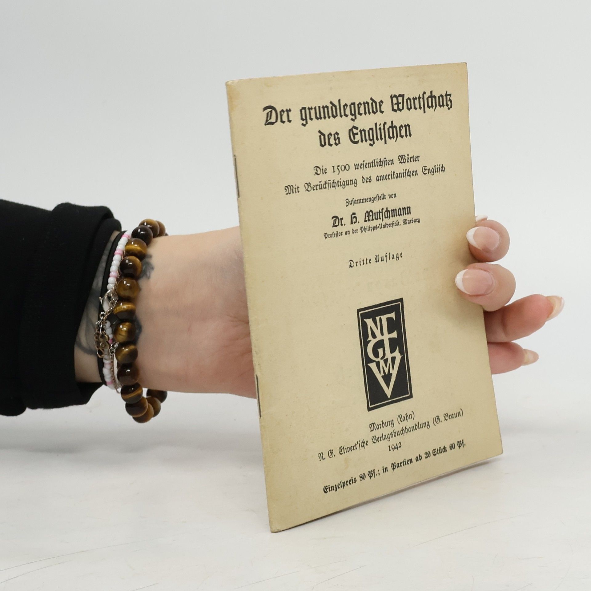 H. Mutschmann Der grundlegende Wortschatz des Englischen