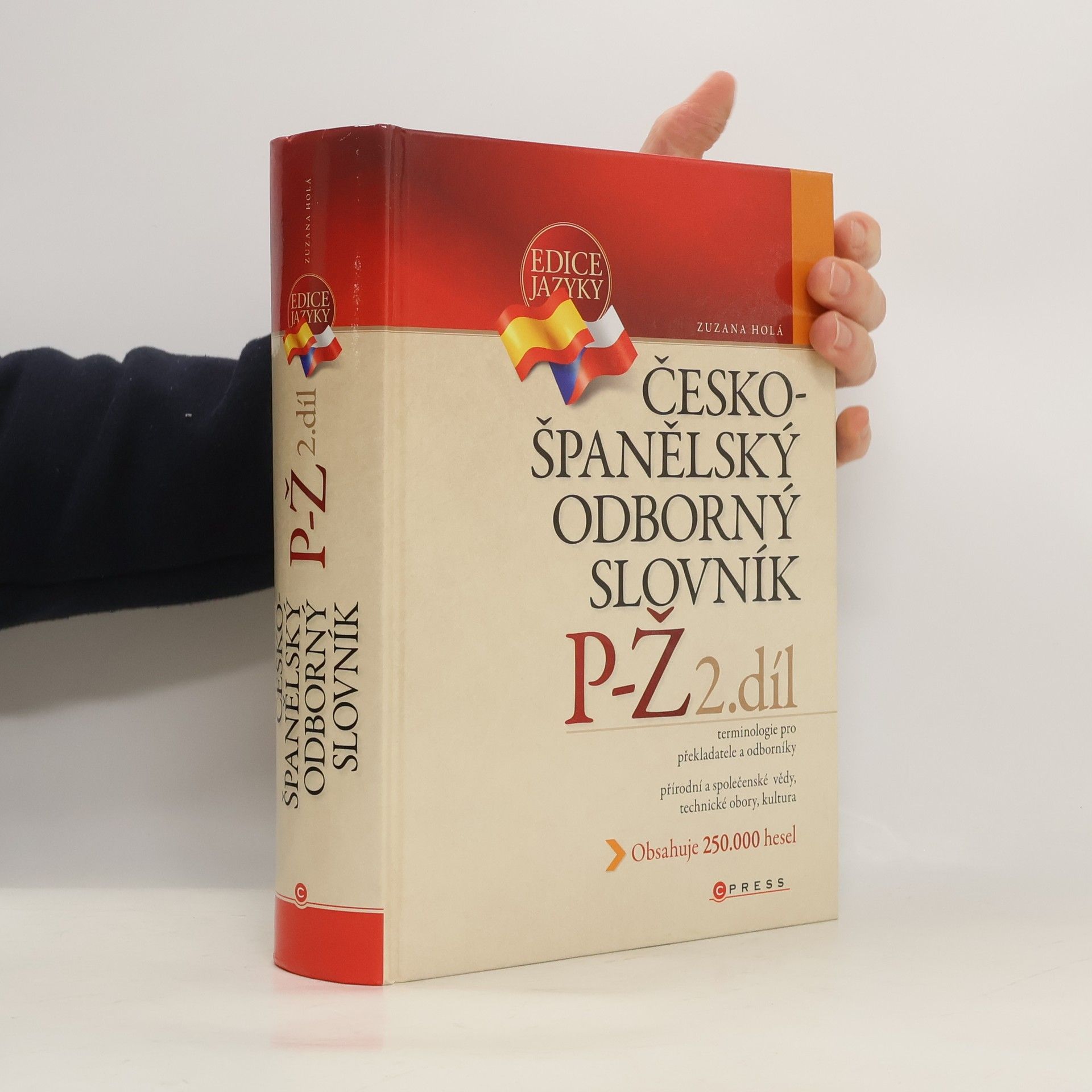 Česko-španělský odborný slovník, 2. díl