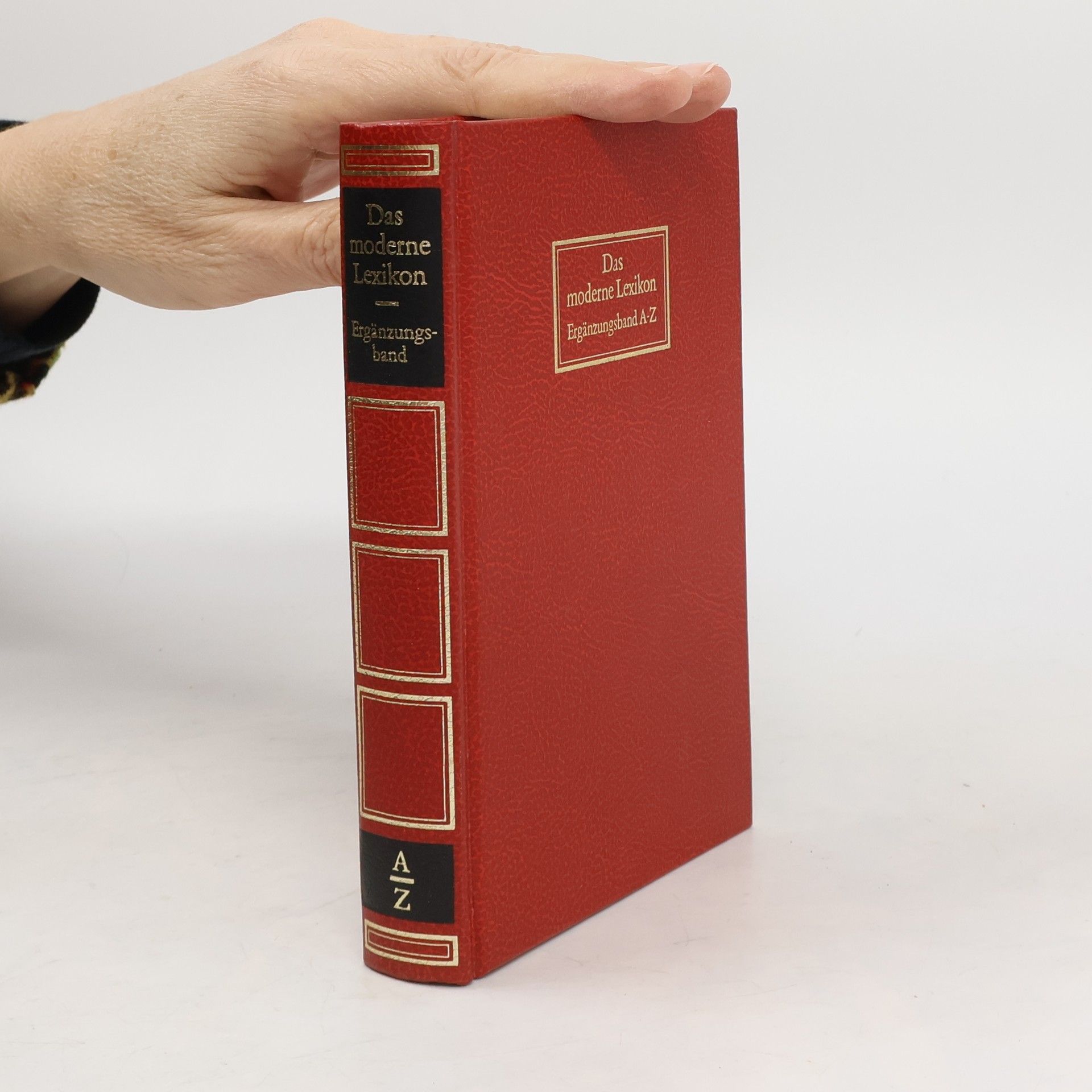 Auteurscollectief Das moderne Lexikon. Ergänzungsband II. A- Z