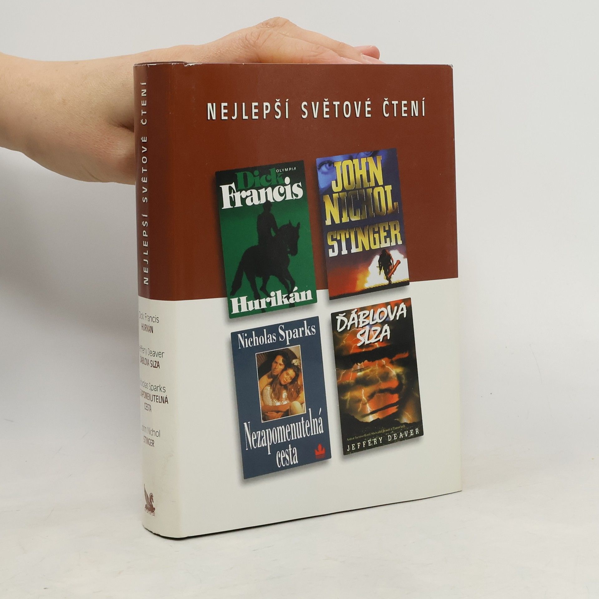 Jeffery Deaver Nejlepší světové čtení. Hurikán. Ďáblova slza. Nezapomenutelná cesta. Stinger