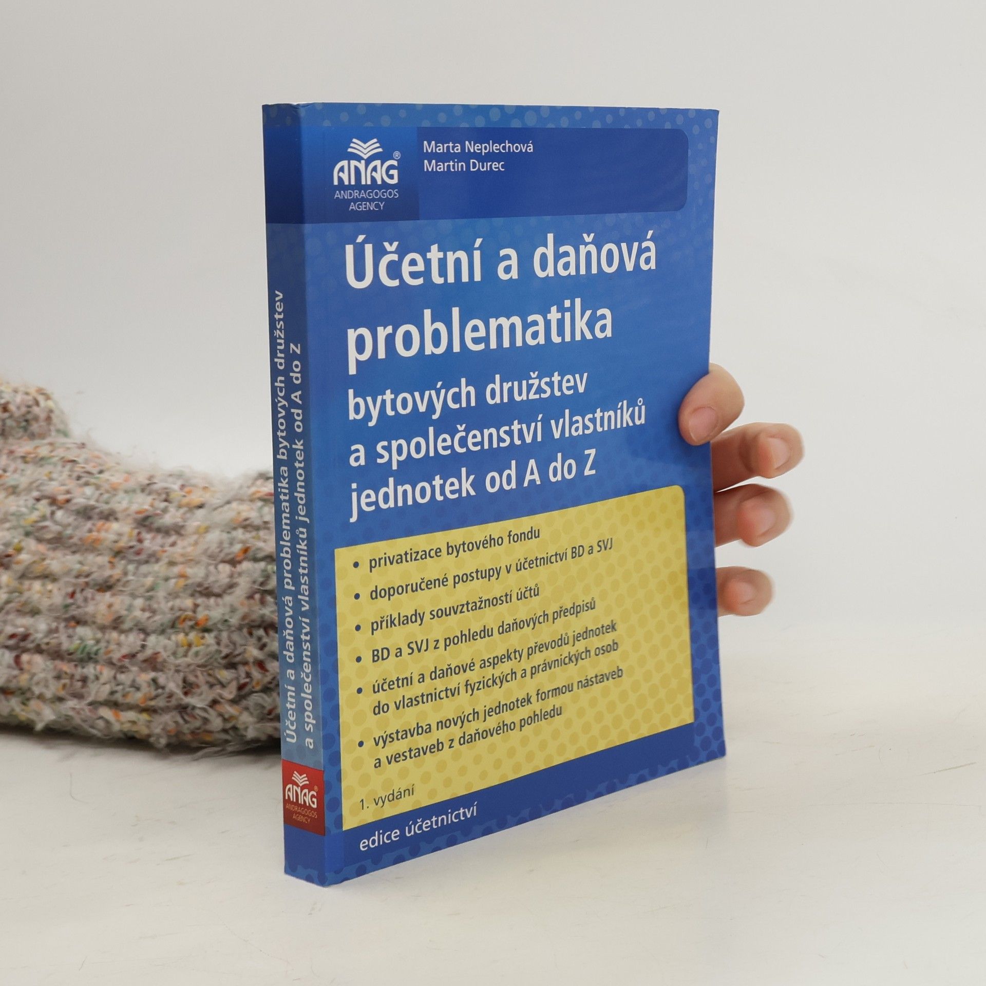 Martin Durec Účetní a daňová problematika pro bytová družstva a společenství vlastníků jednotek od A do Z