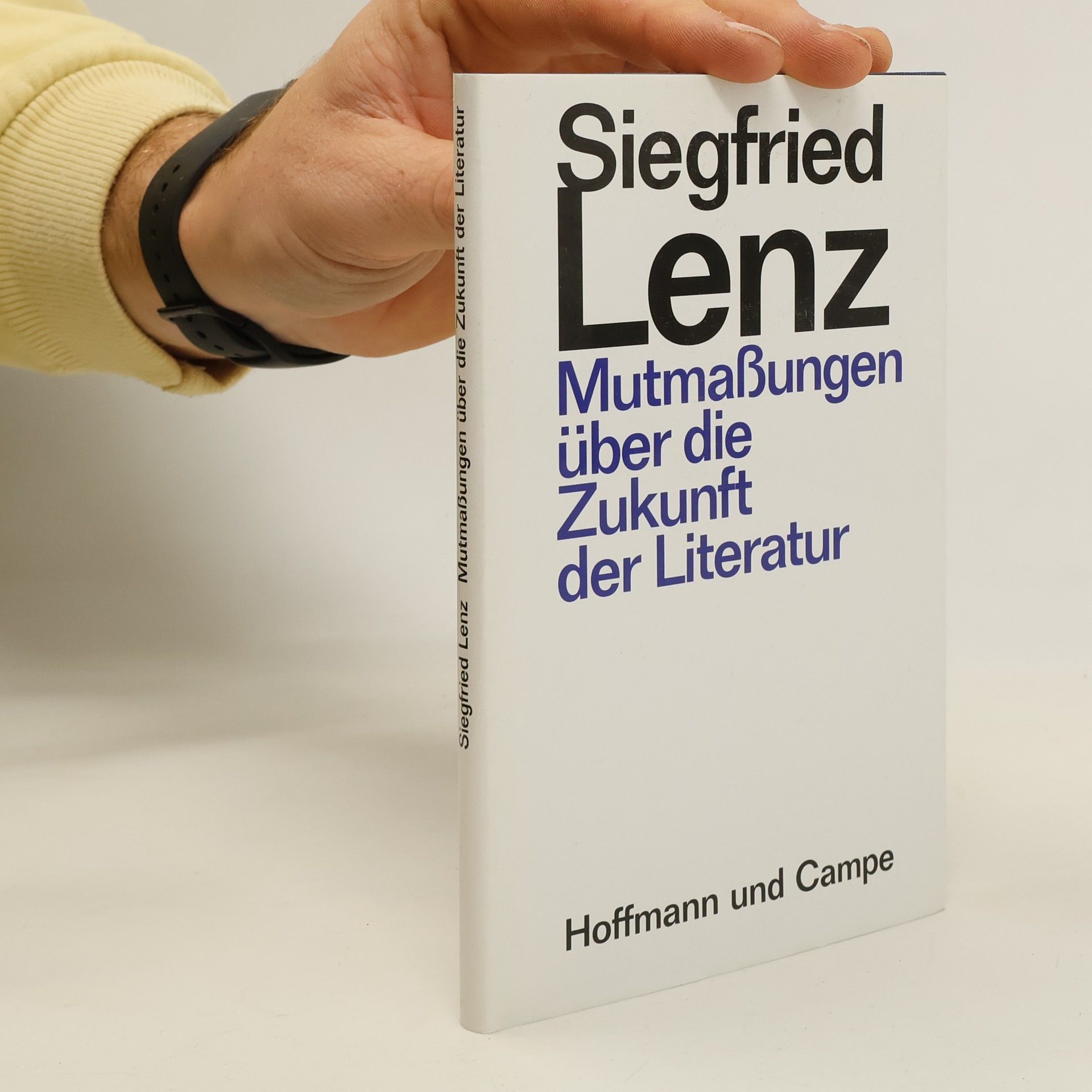 Siegfried Lenz Mutmaßungen über die Zukunft der Literatur