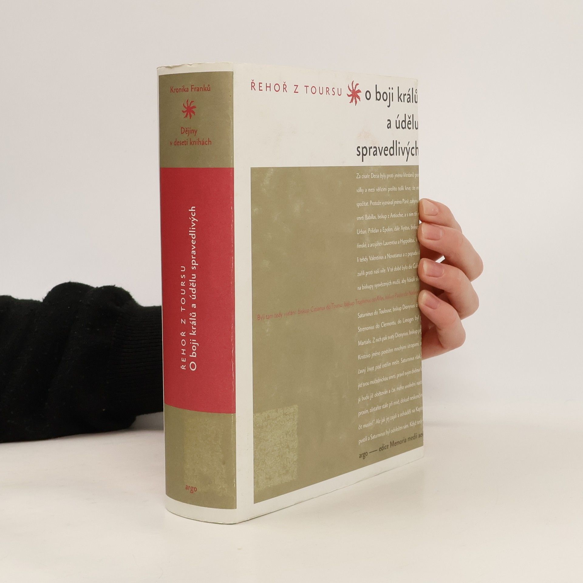 Jaromír Kincl O boji králů a údělu spravedlivých : kronika Franků : dějiny v deseti knihách