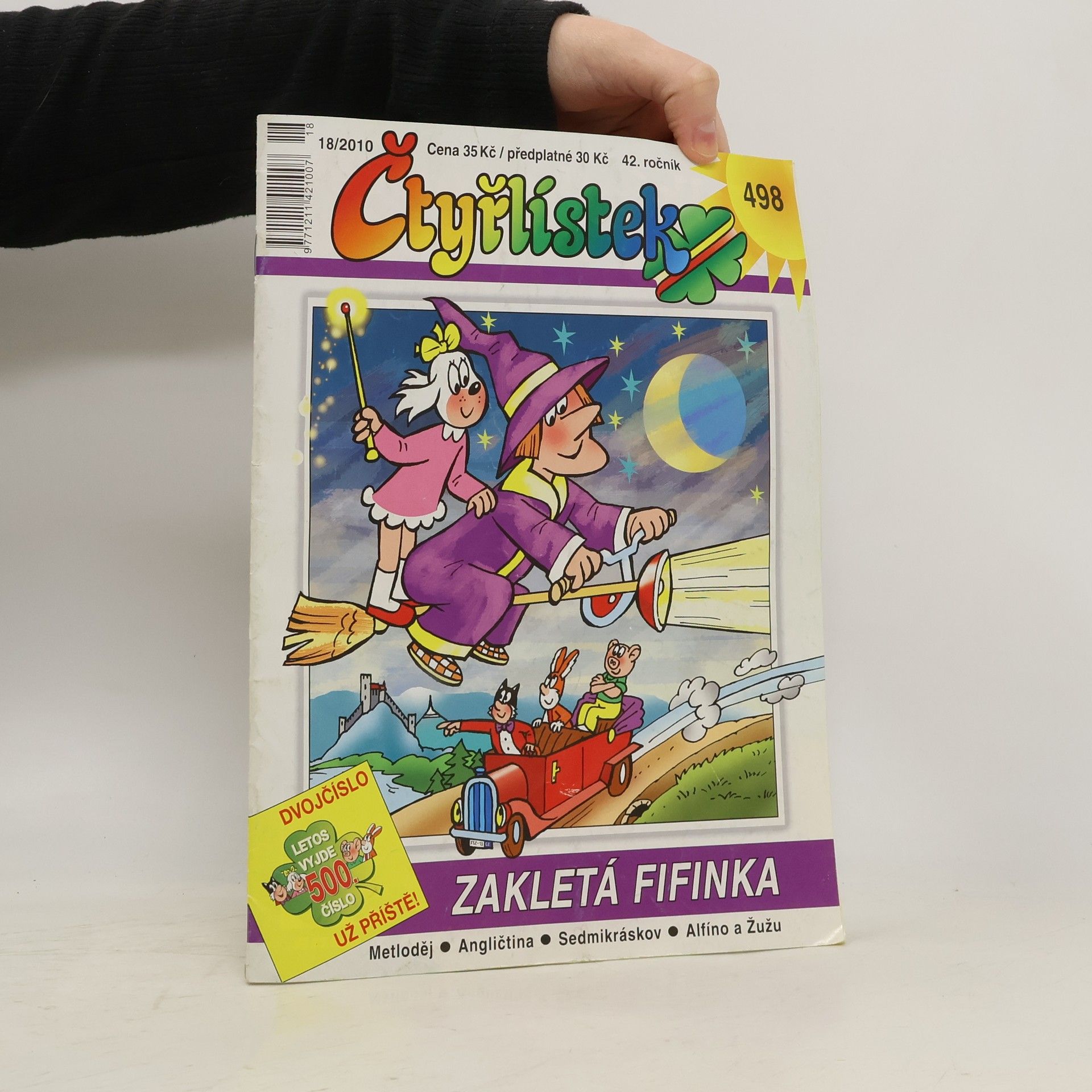 Various authors Čtyřlístek 498, 18/2010. Zakletá Fifinka