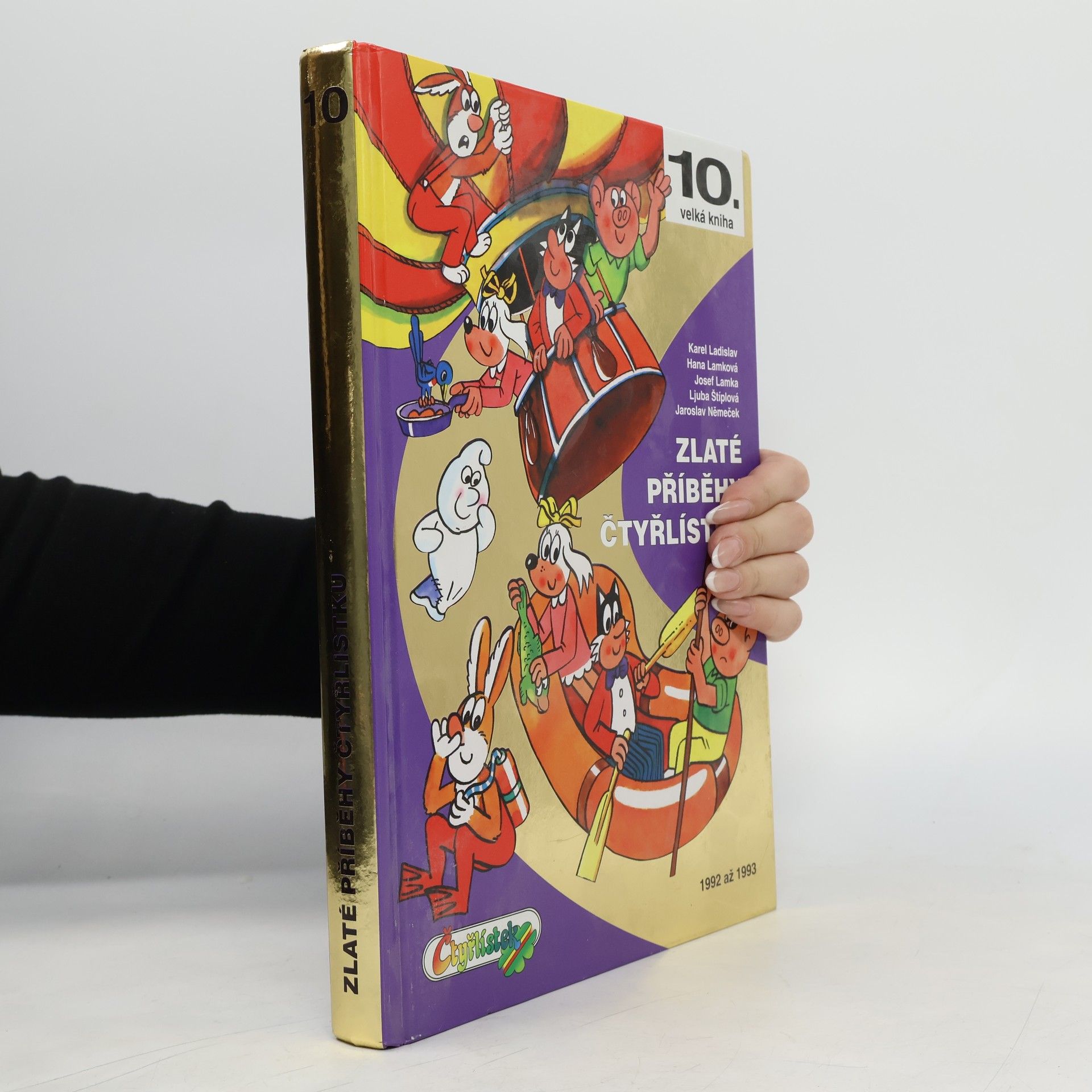 Karel Ladislav Zlaté příběhy Čtyřlístku. 1992-1993
