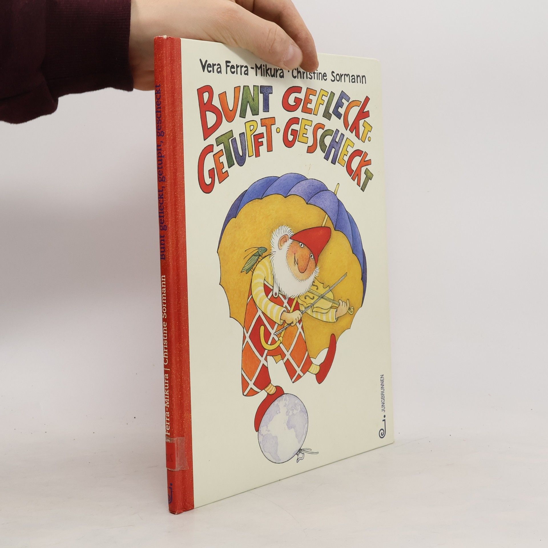 Bunt gefleckt, getupft, gescheckt