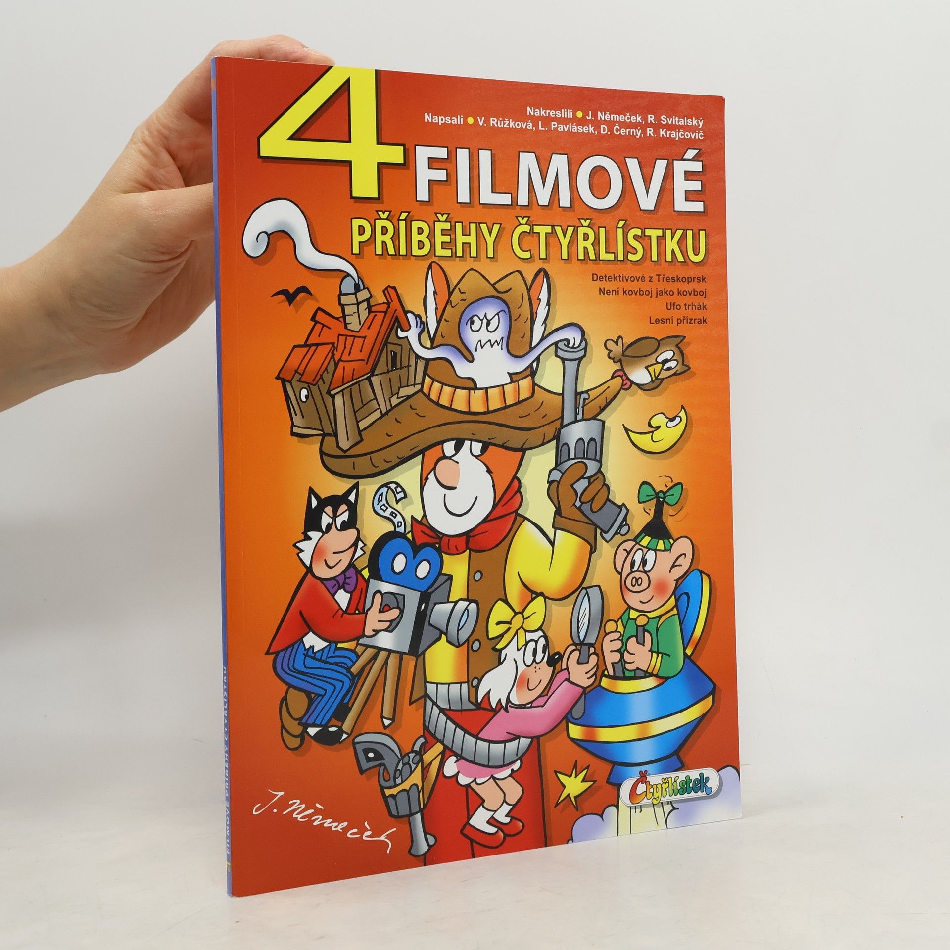 Jaroslav Němeček 4 filmové příběhy Čtyřlístku