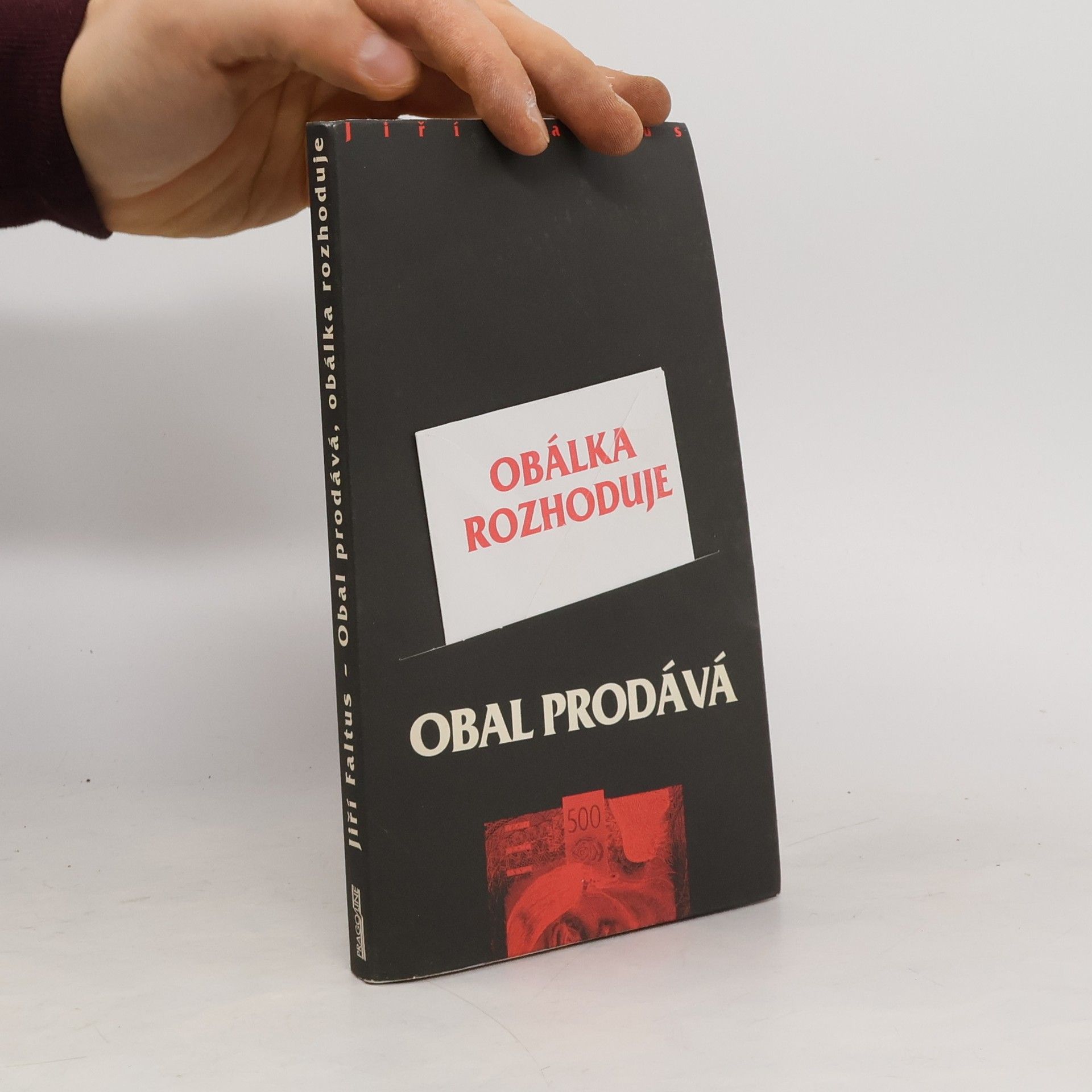Jiří Faltus Obal prodává, obálka rozhoduje
