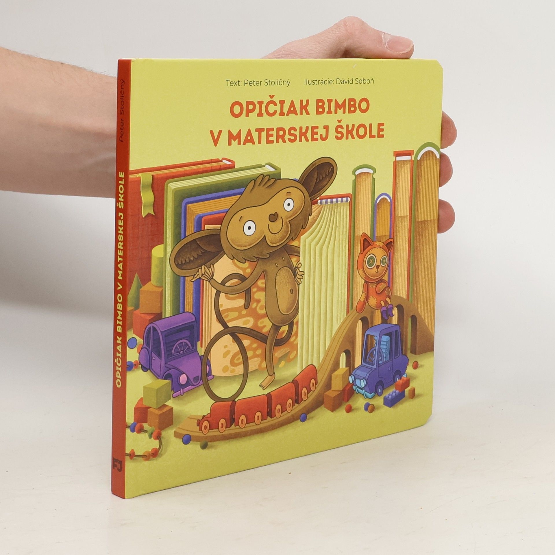 Peter Stoličný Opičiak Bimbo v materskej škole
