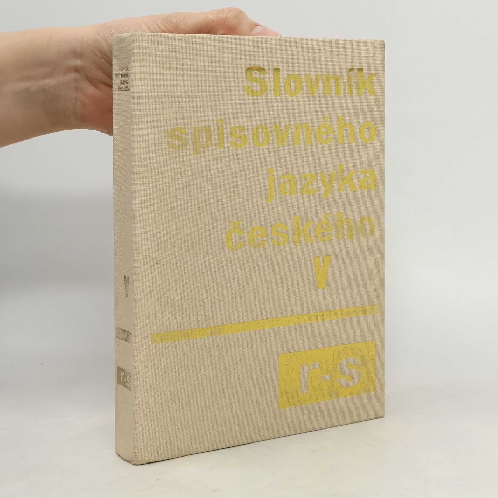 Autorenkollektiv Slovník spisovného jazyka českého V. R-S