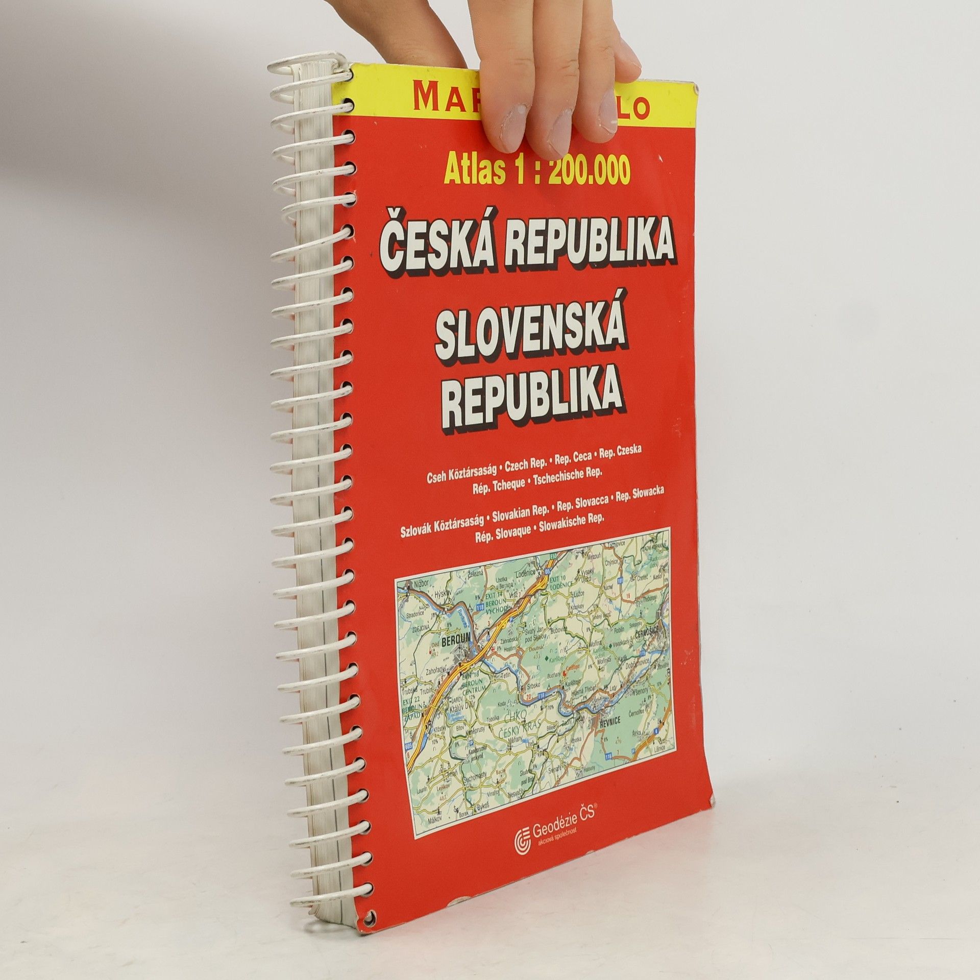 Autores varios Česká Republika. Slovenská Republika 1:200 000