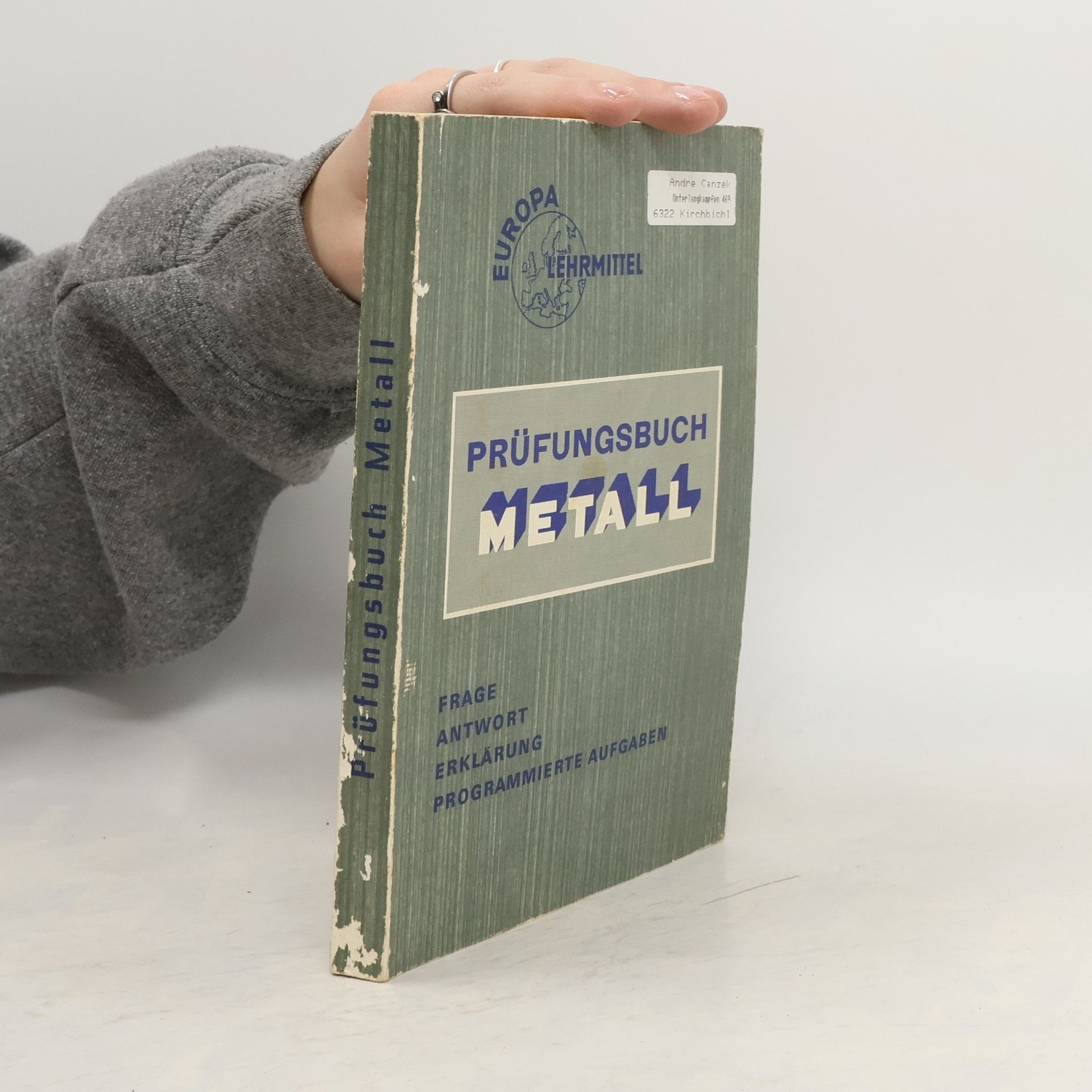 Robert Lehnert Prüfungsbuch Metall
