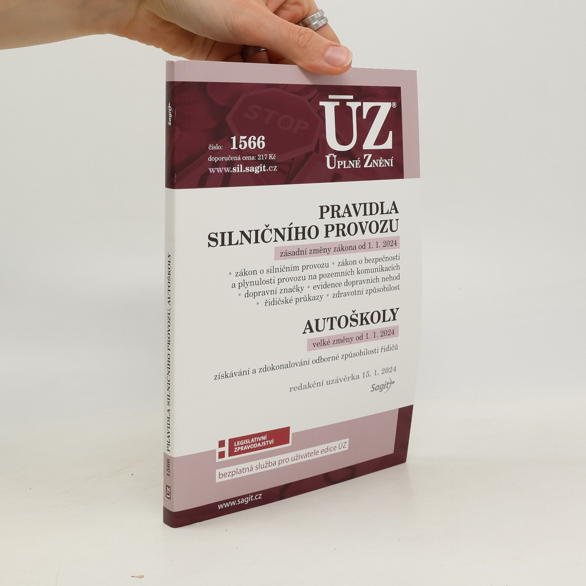 Collectif d'auteurs ÚZ 1566 Pravidla silničního provozu