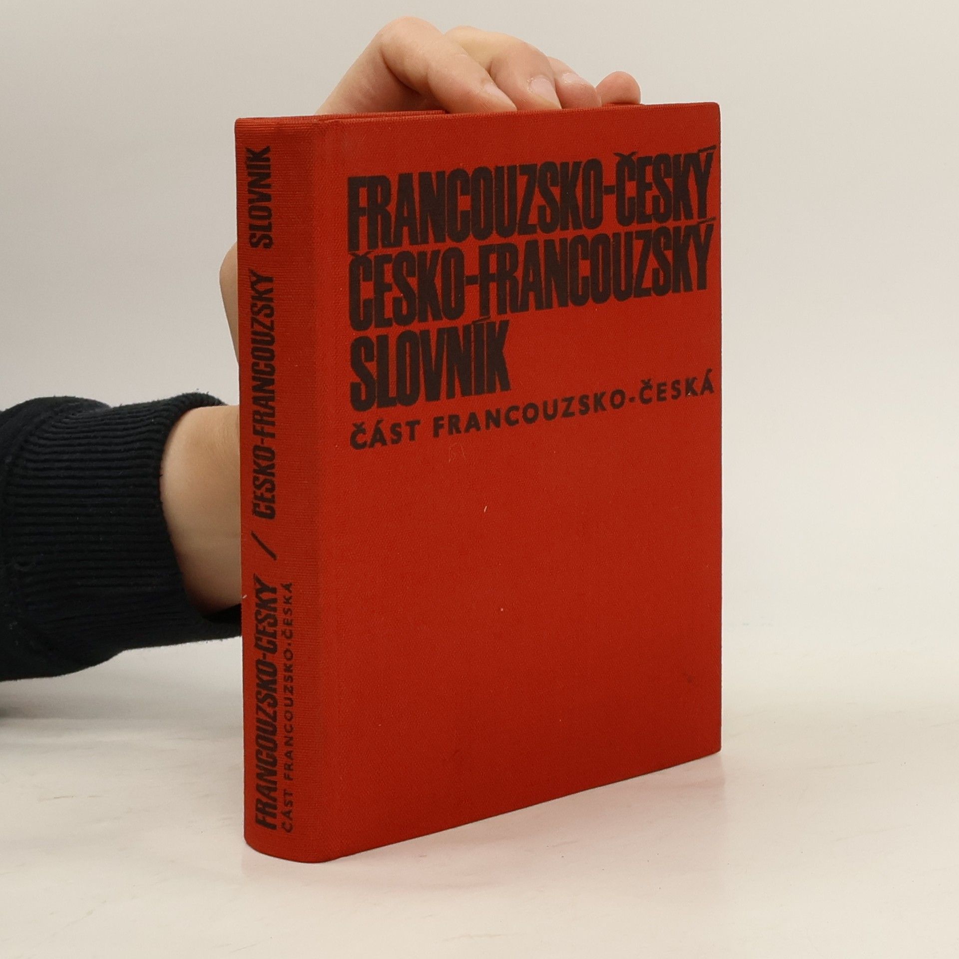 Vladimír Buben Francouzko-český a česko-francouzský slovník. Část francouzsko-česká