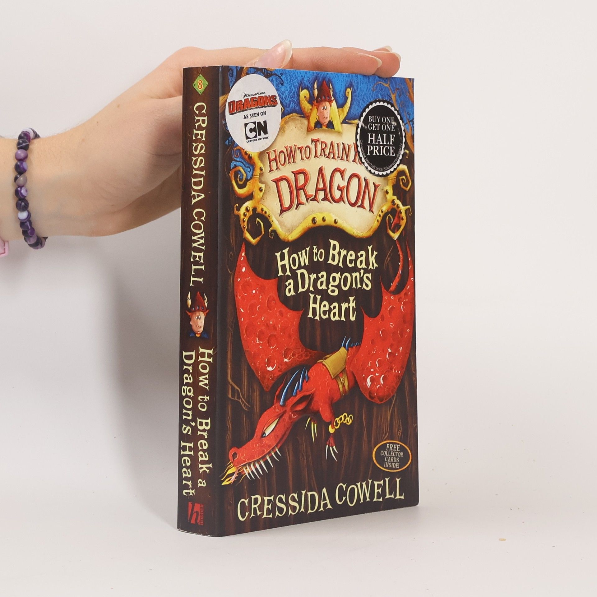 Cressida Cowell How to break a dragon's heart