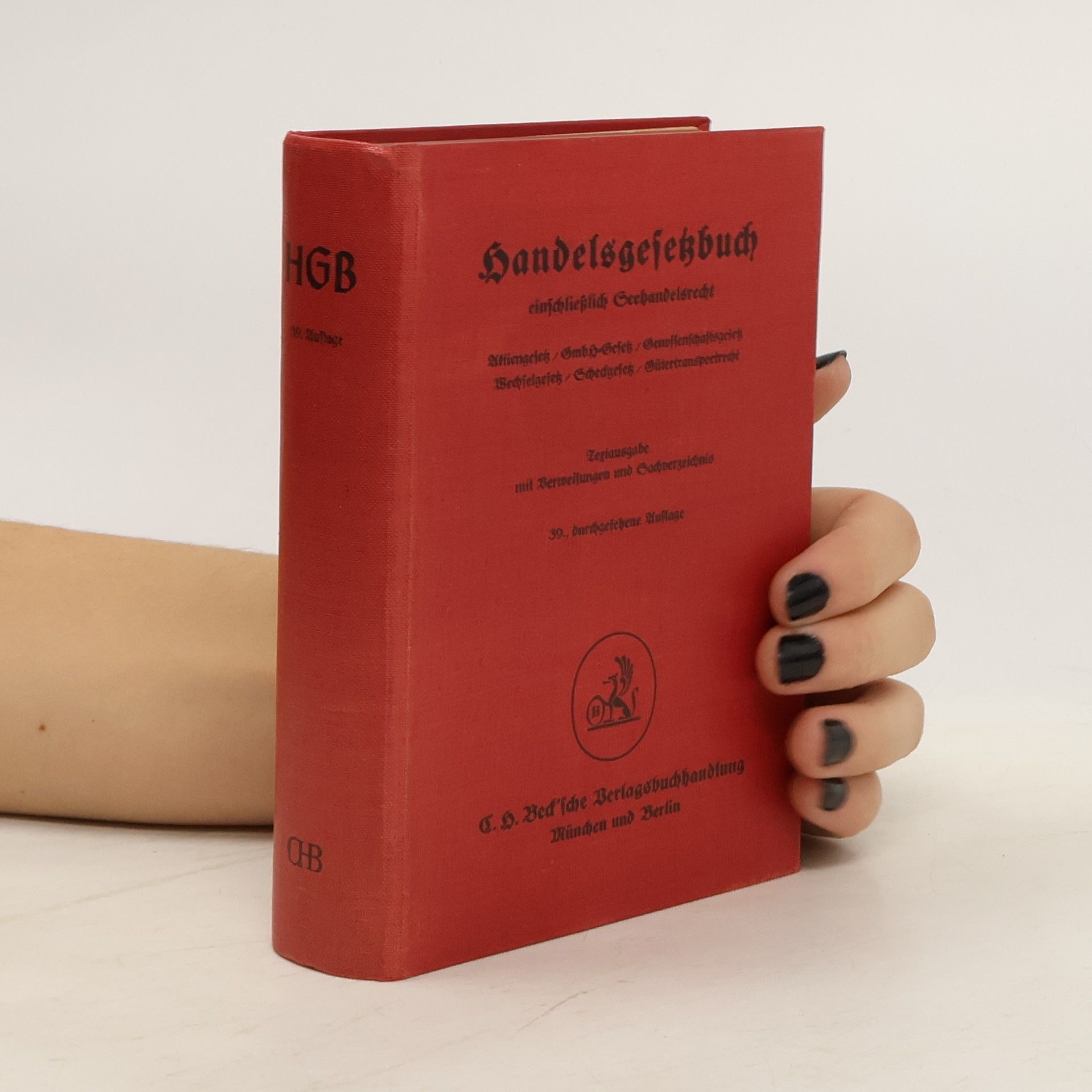 Collectif d'auteurs Handelsgesetzbuch