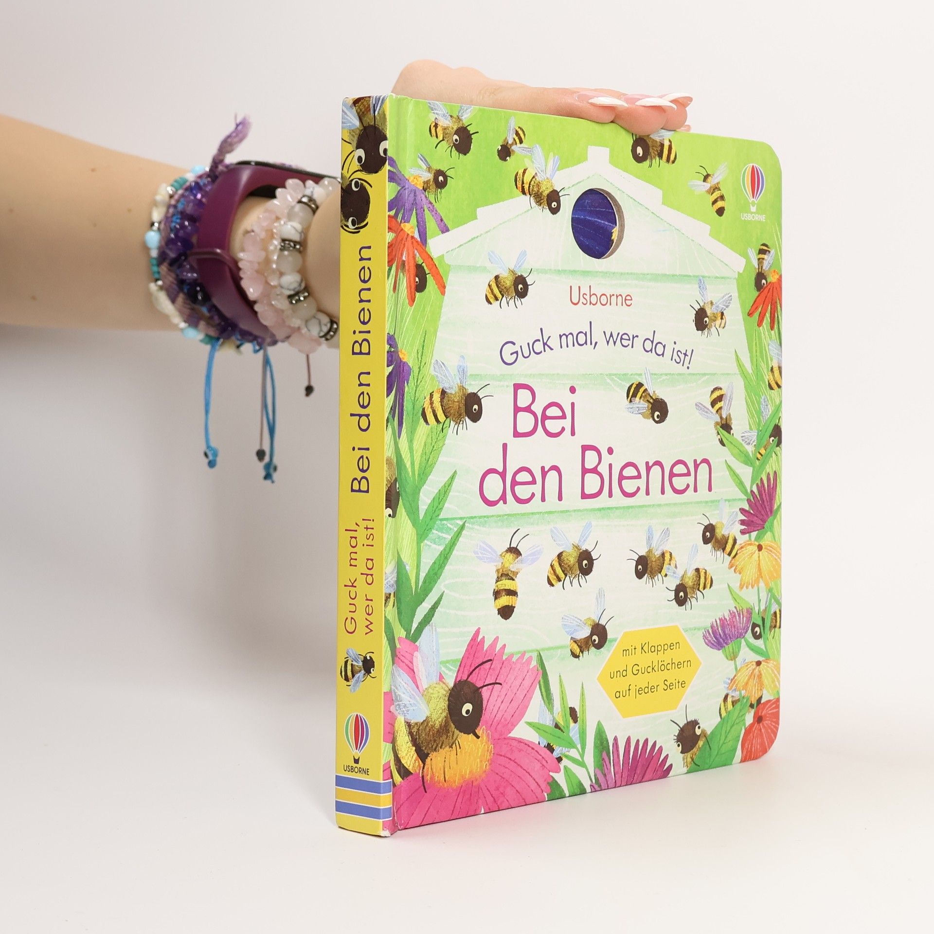 Anna Milbourne Guck mal, wer da ist! Bei den Bienen