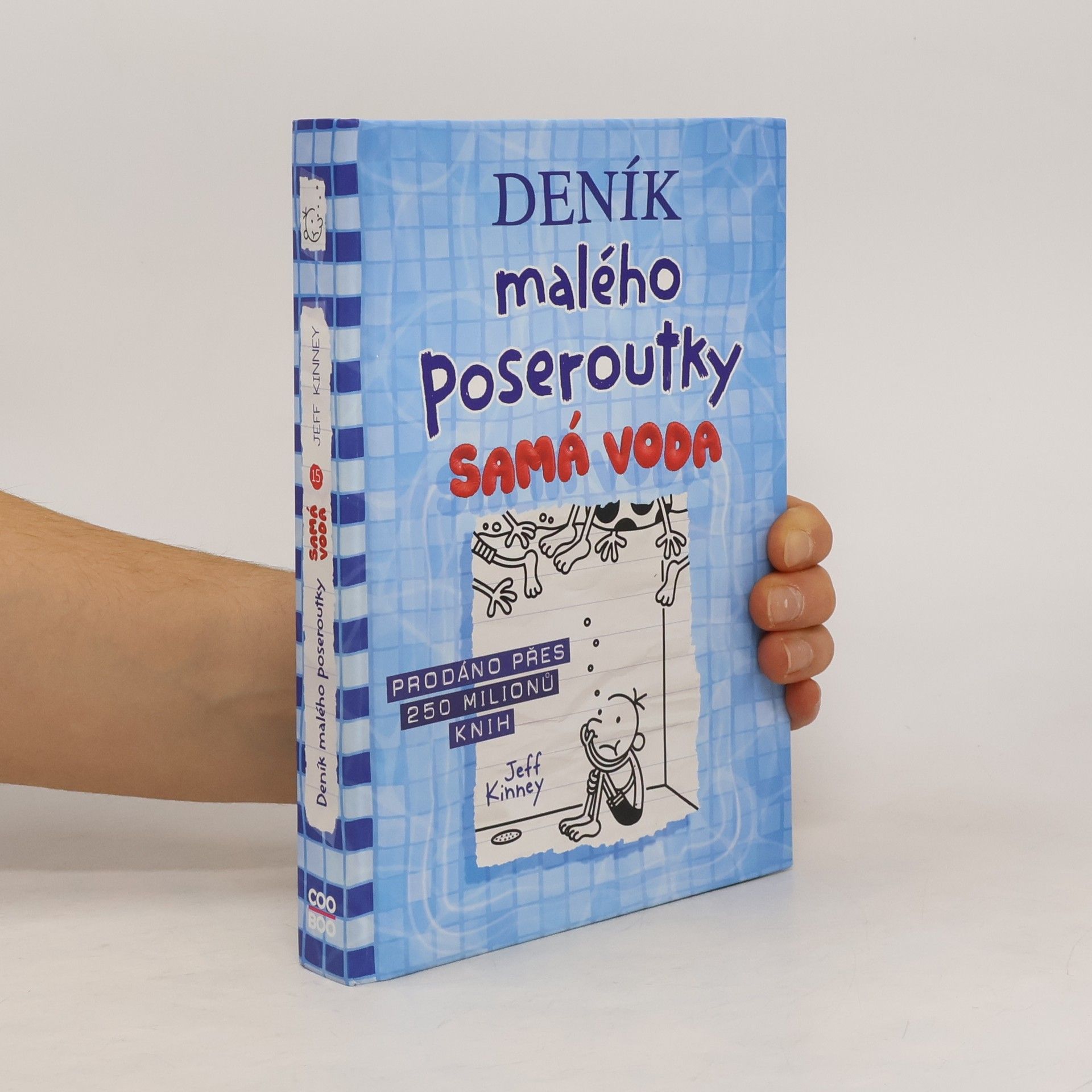 Jeff Kinney Deník malého poseroutky 15. Samá voda