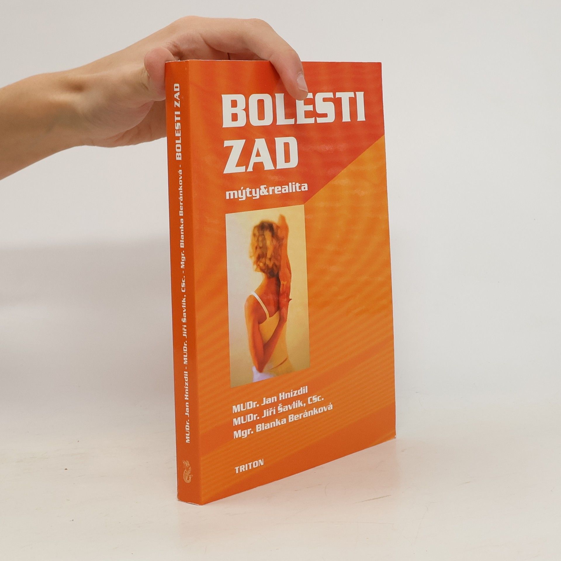 Jan Hnízdil Bolesti zad. Mýty a realita.