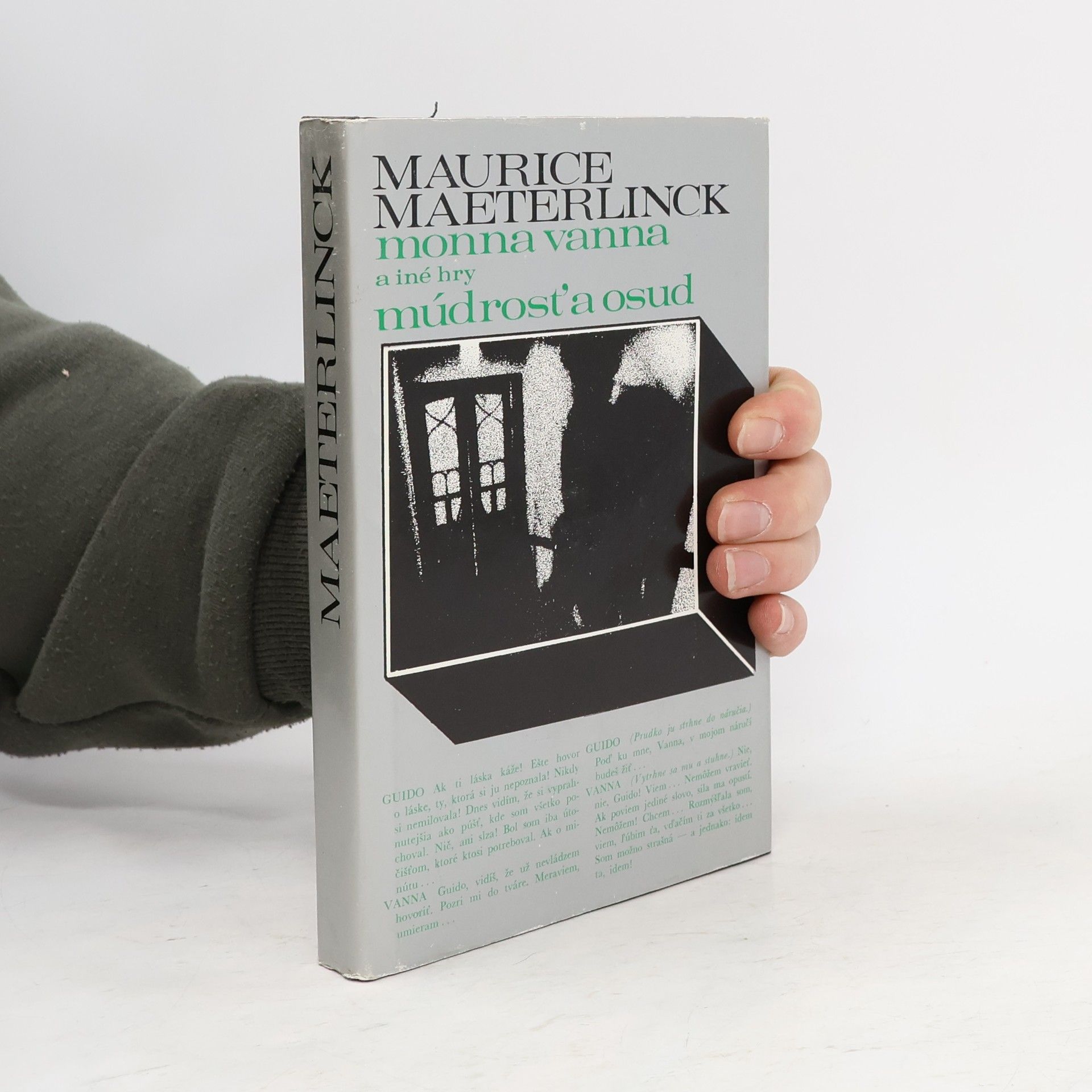 Maurice Maeterlinck Monna Vanna a iné hry. Múdrosť a osud.