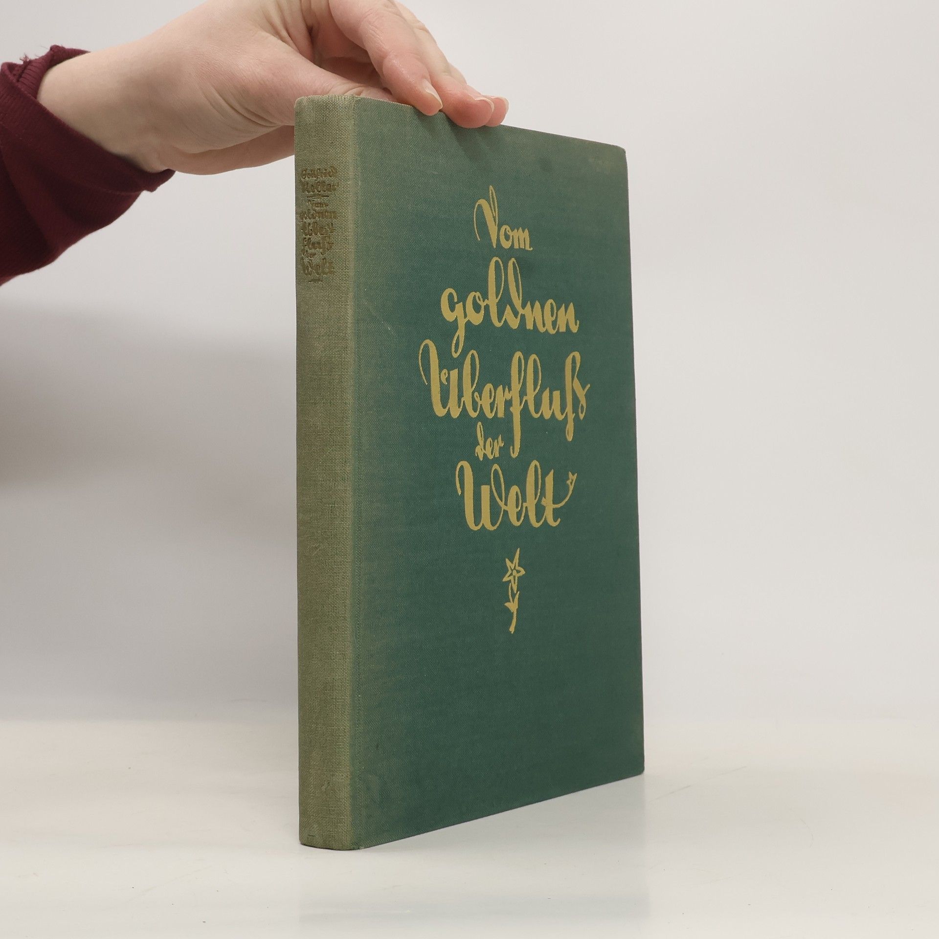 Gottfried Keller Vom goldnen Überfluß der Welt