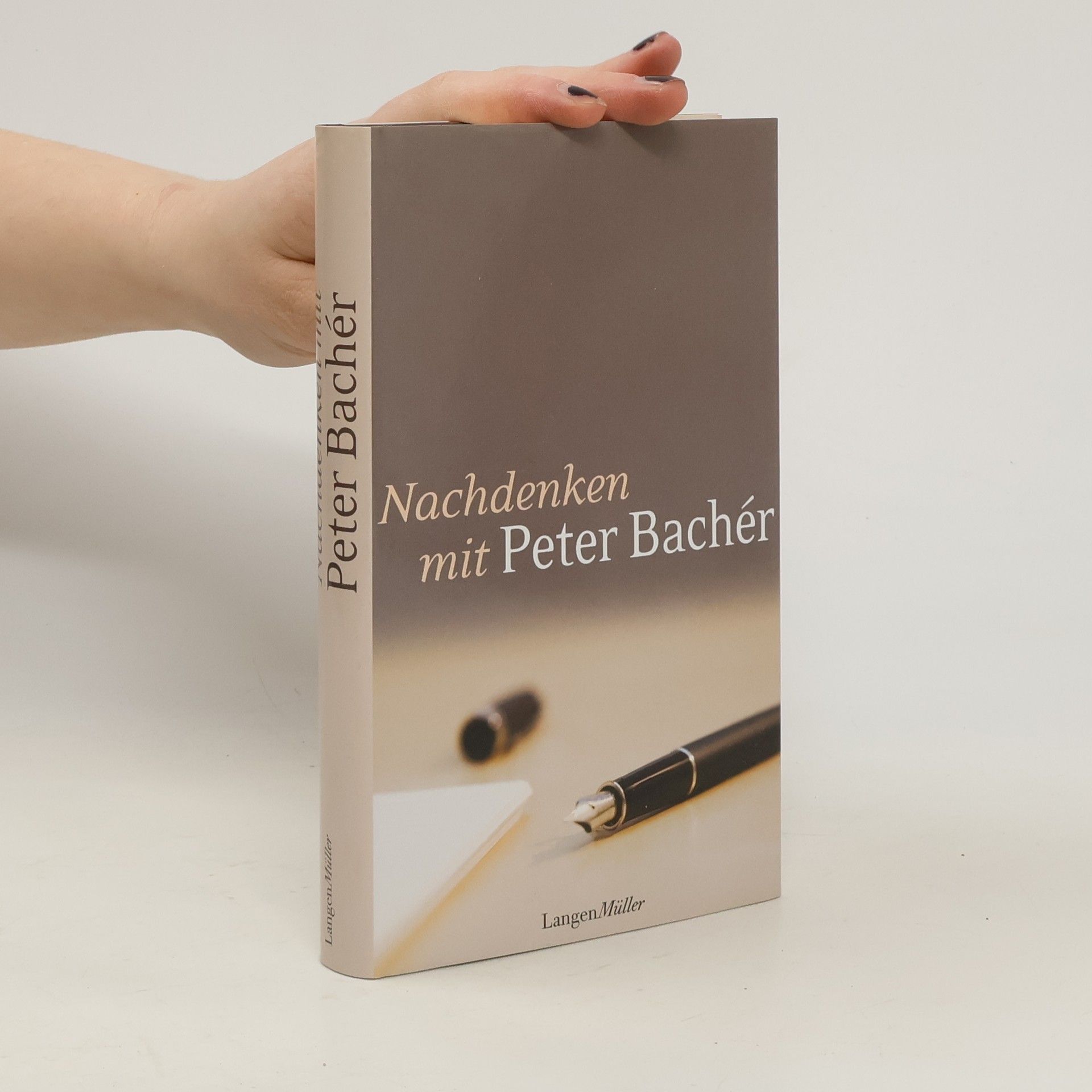 Peter Bachér Nachdenken mit Peter Bachér